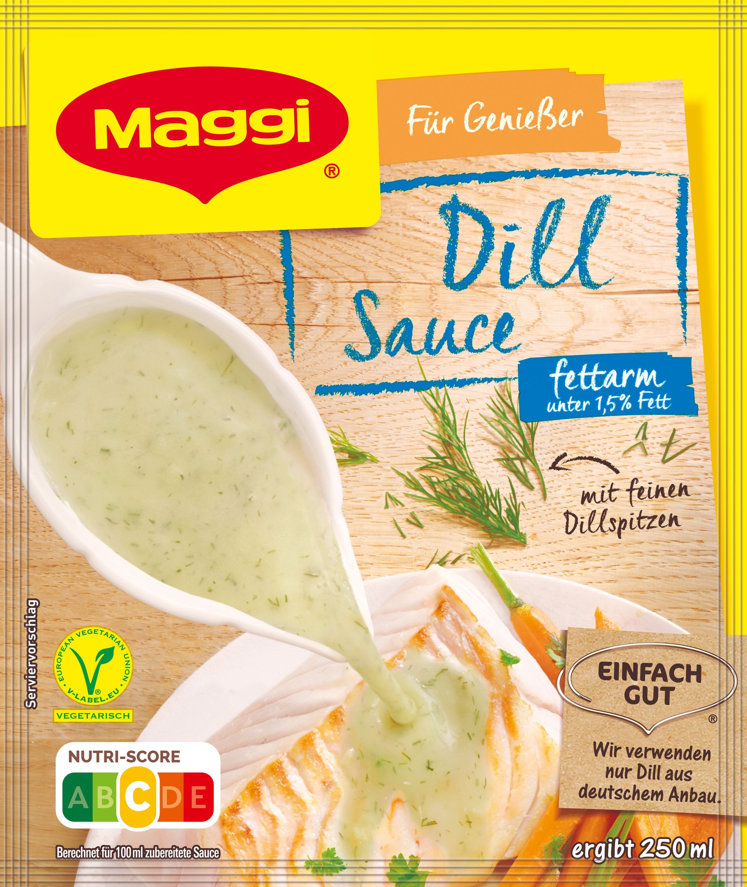 MAGGI Saucen, Maggi Geniesser Dill-Sauce fettarm