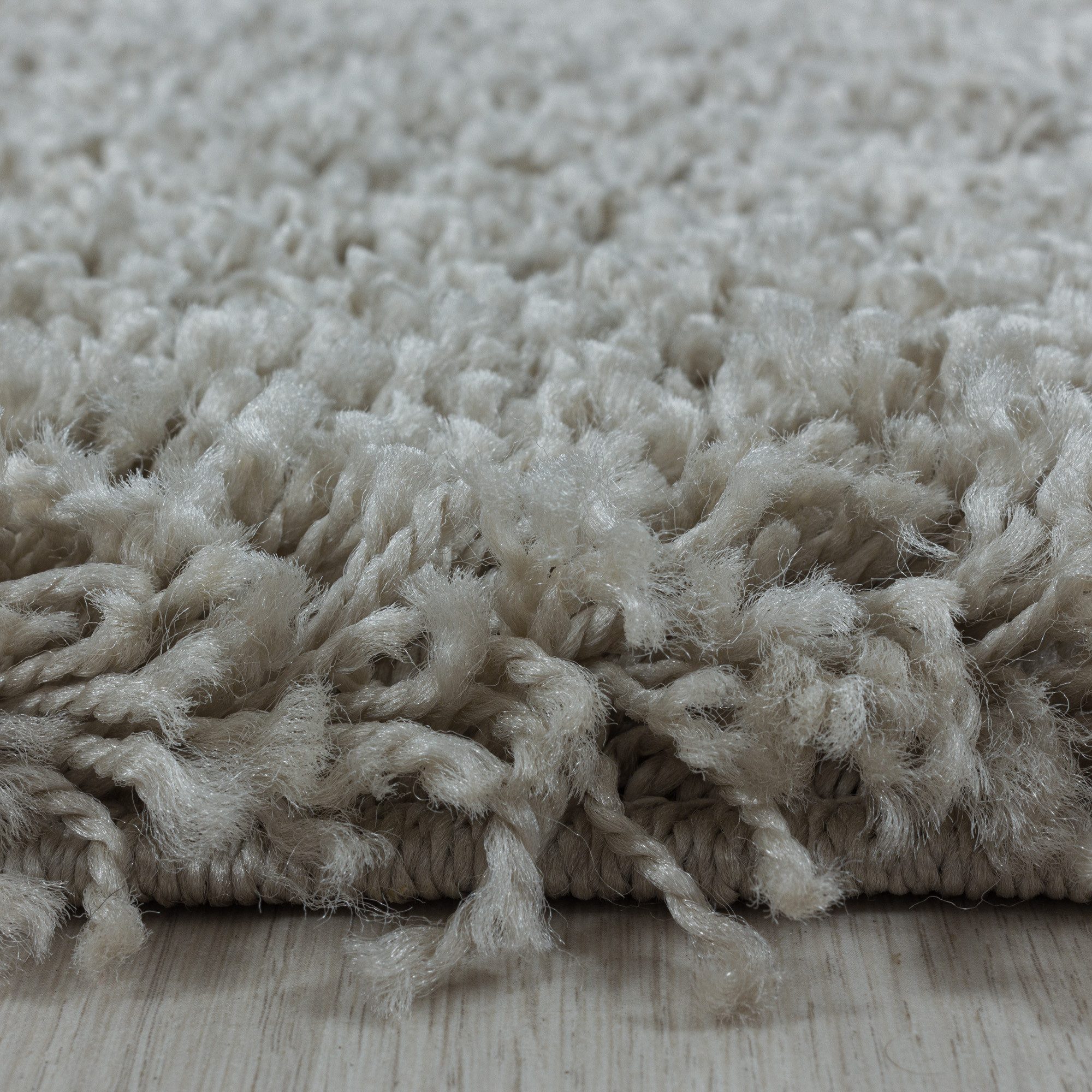 Carpettex Hochflor-Teppich Unicolor - Einfarbig, Rund, günstig online kaufen