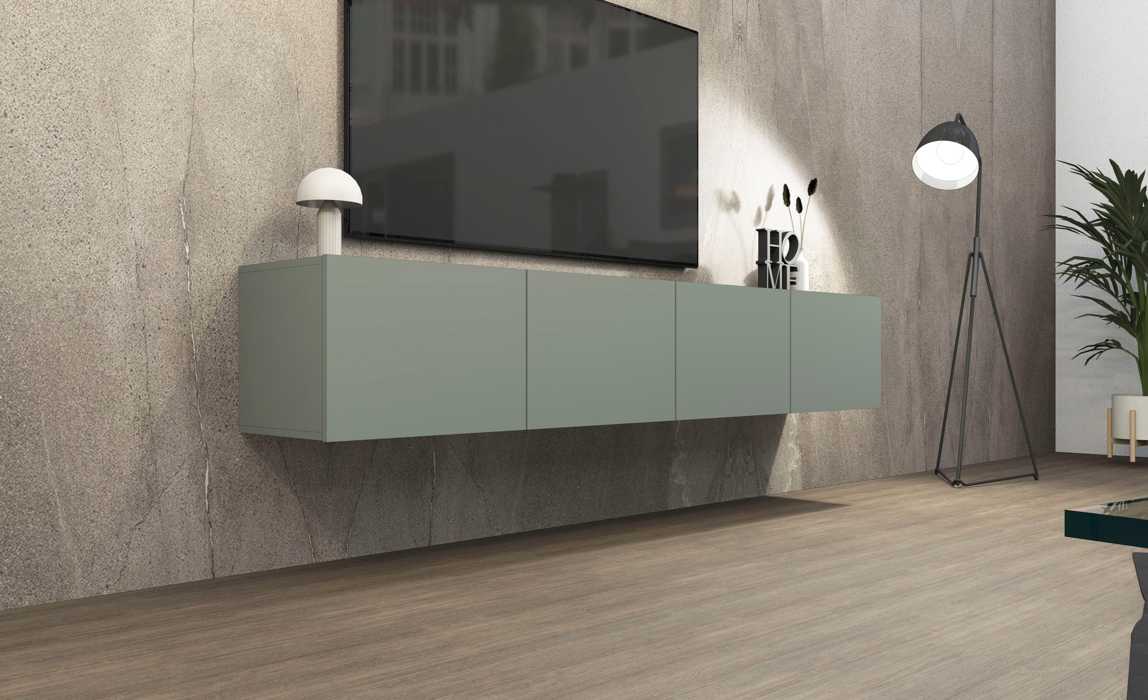 borchardt Möbel Lowboard Sophia, TV-Schrank mit 4 Türen, hängend oder stehe günstig online kaufen