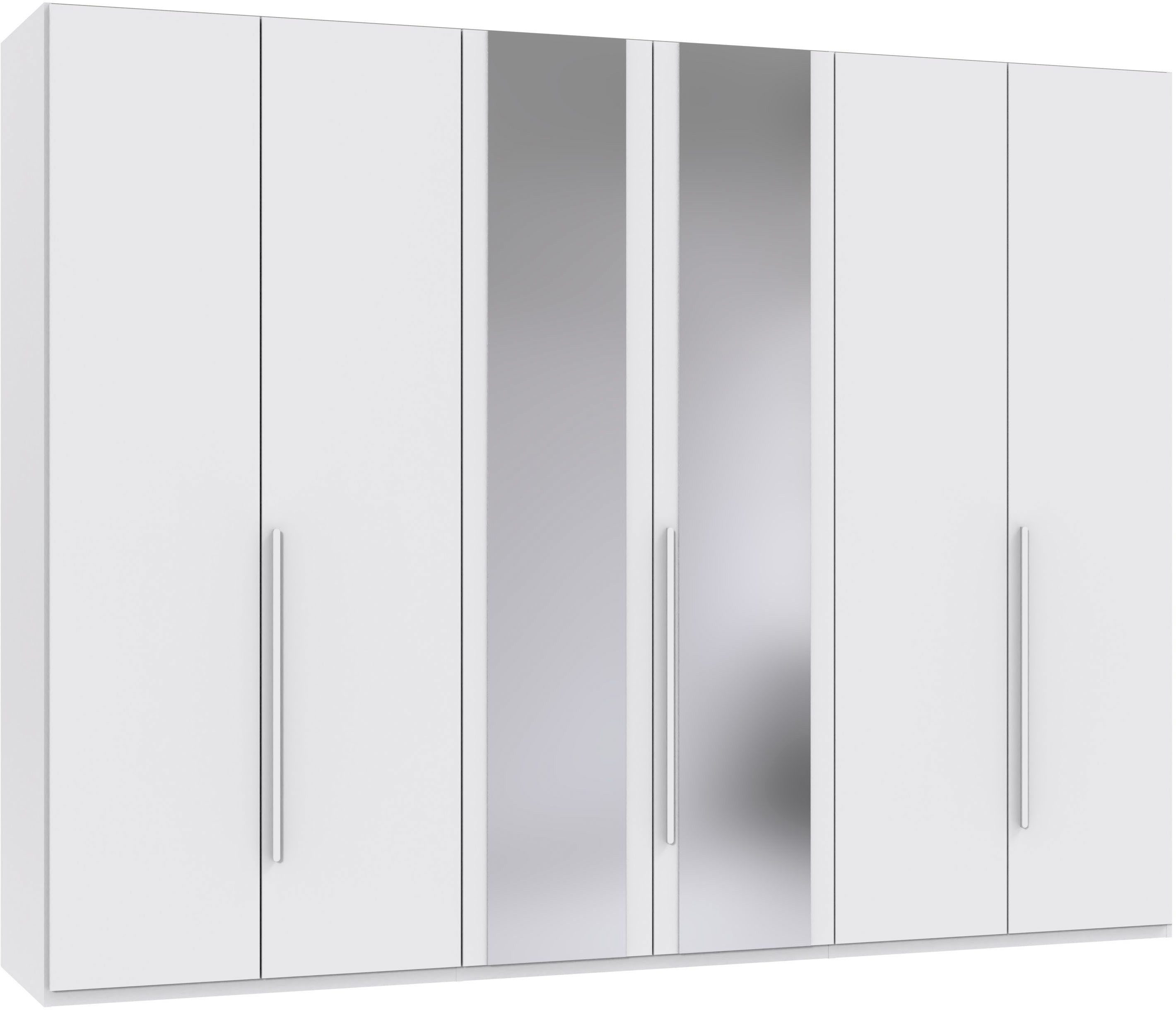 Wimex Drehtürenschrank London in den Breiten 180cm, 225cm und 270cm erhältlich, inkl. Spiegel Kleiderschrank wahlweise mit Basic- o. Premium-Ausstattung erhältlich