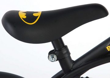 TPFSports Kinderfahrrad DC Batman 12 Zoll, 1 Gang, (Jungs Fahrrad - Rutschfeste Sicherheitsgriffe), Kinder Fahrrad 12 Zoll mit Stützräder Laufrad Jungen Kinderrad