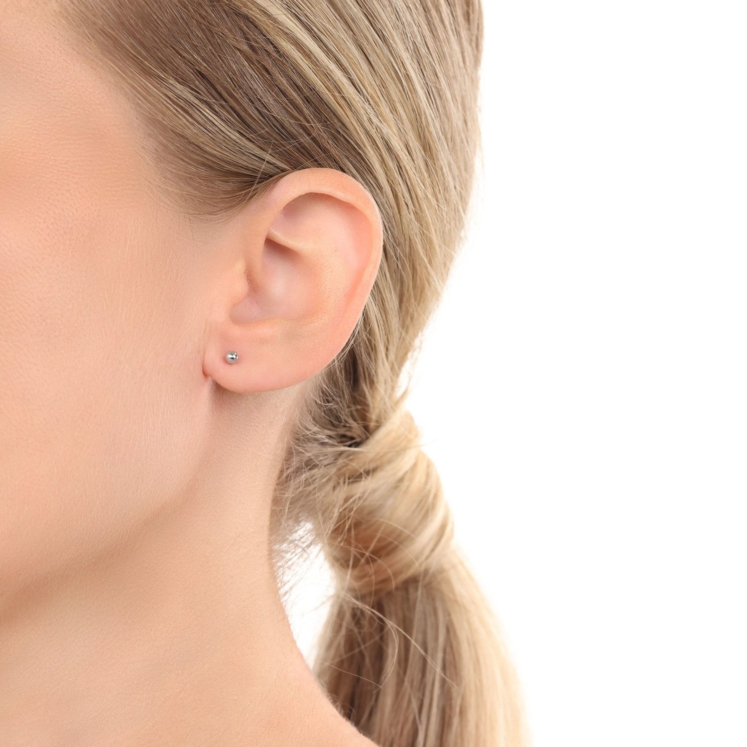 Noelani Paar Ohrstecker Noelani Ohrstecker für Damen, 925 Sterling Silber (Ohrstecker, 4-tlg)