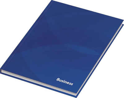 RNK Verlag RNK Verlag Notizbuch "Business blau", DIN A5, kariert Batterie