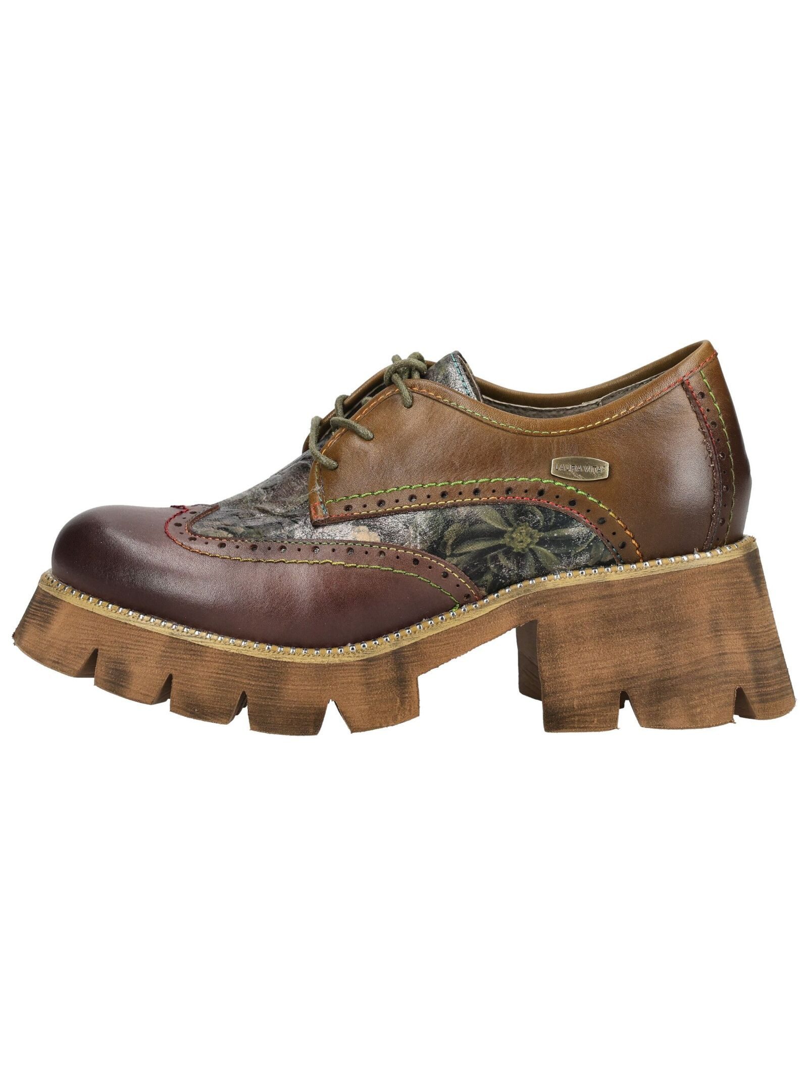LAURA VITA LAURA VITA Halbschuhe Leder/Textil Schnürschuh