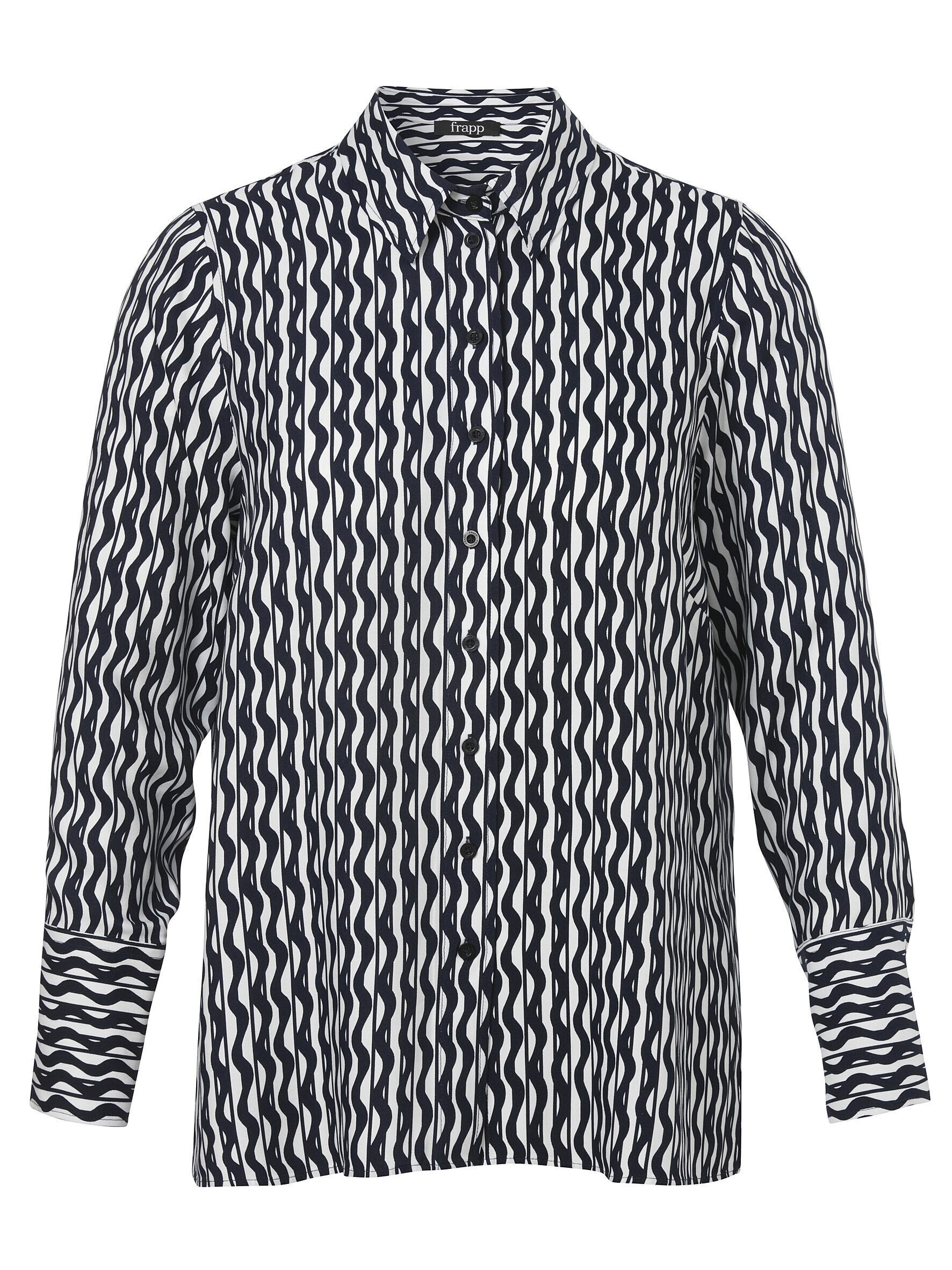 FRAPP Langarmbluse in Große Größen günstig online kaufen