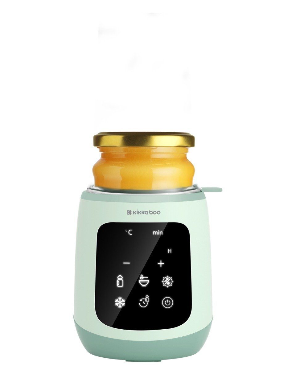 Kikkaboo Babyflaschenwärmer Flaschenwärmer 4 in 1 Caldo, Sterilisieren, Erwärmen, Auftauen, Timer