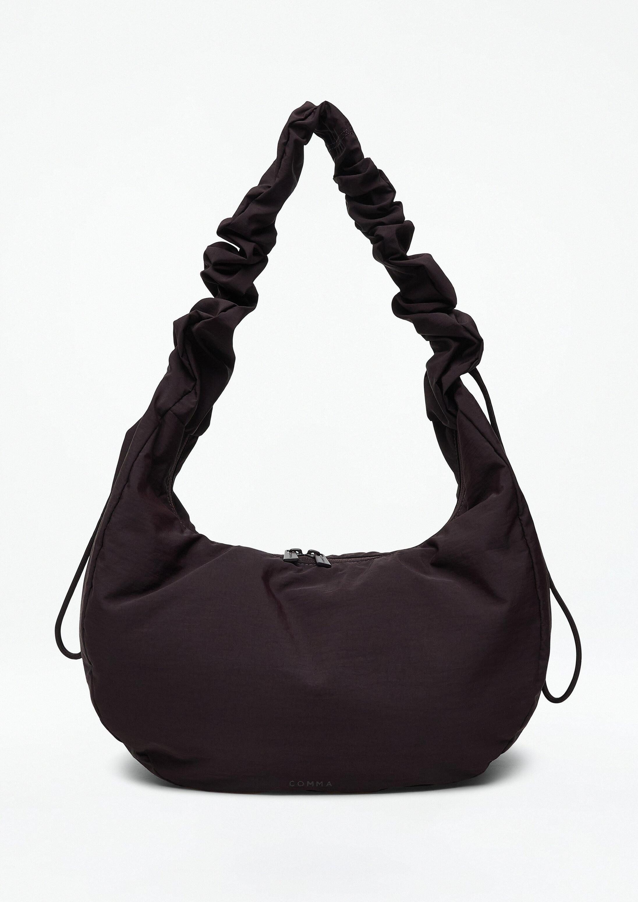 comma Schultertasche Tasche, Hobo-Bag mit verstellbarem Schultergurt