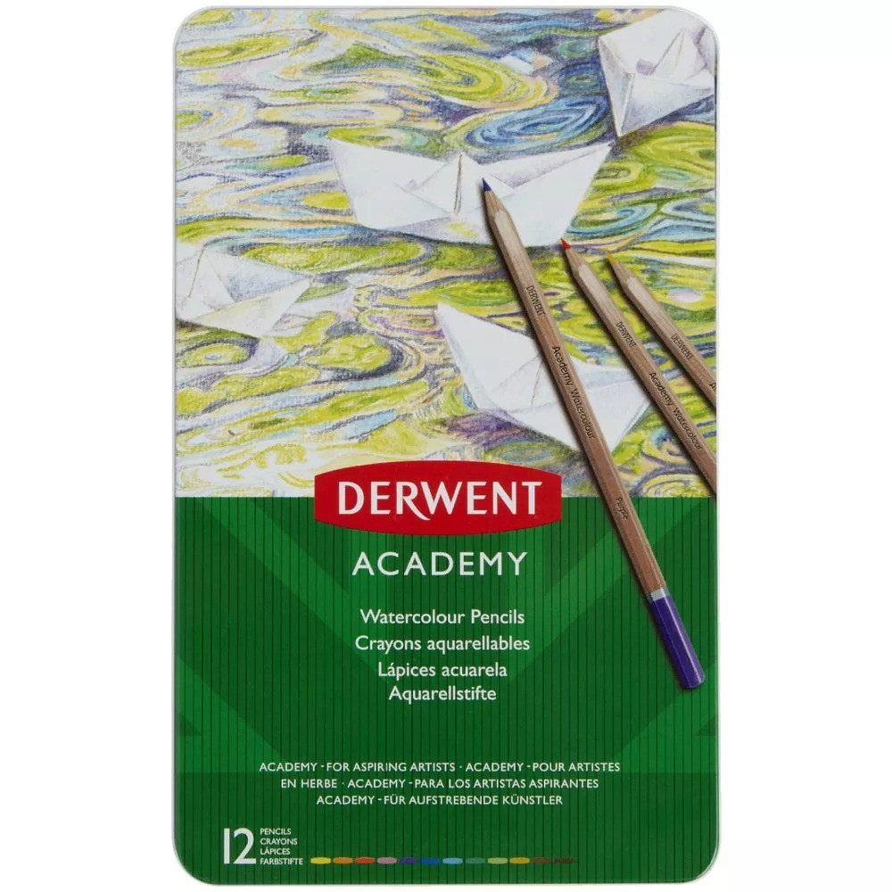 Derwent Aquarellstifte Derwent - Academy Aquarelldose