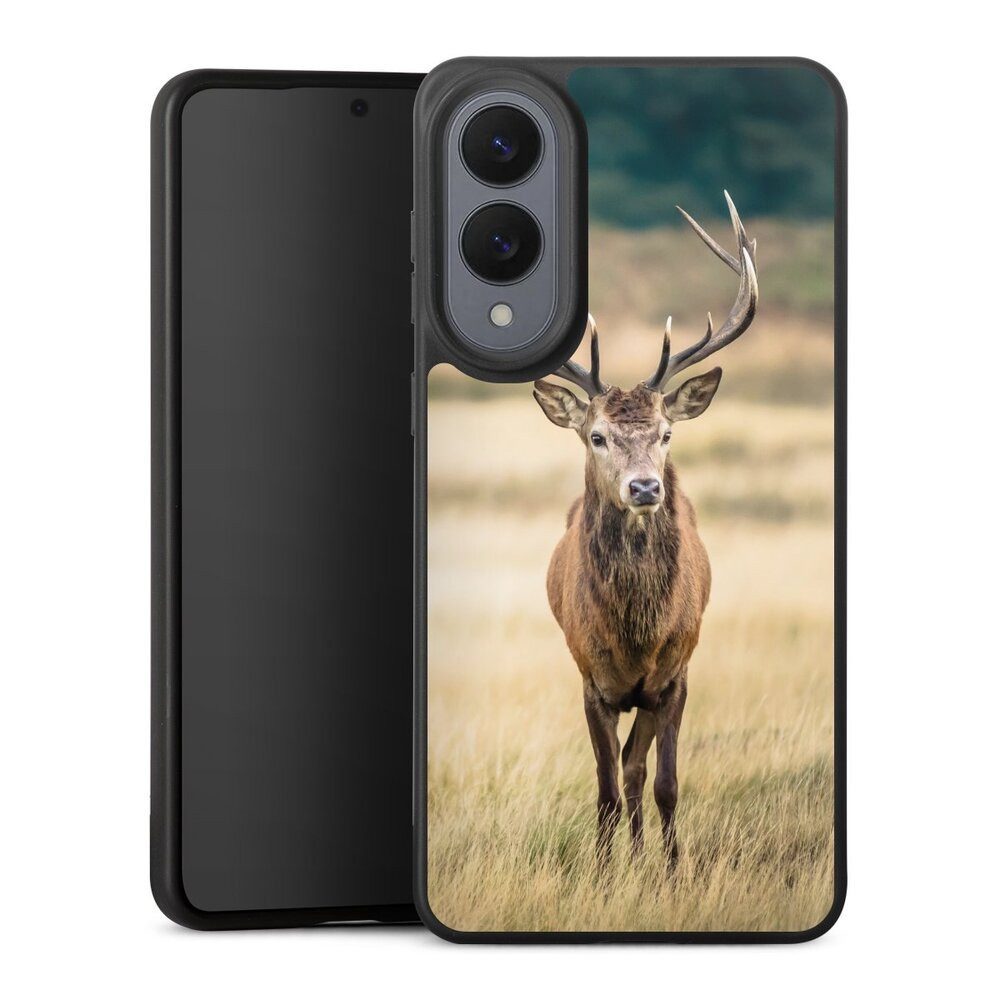 Handyhülle Hirsch Wald Wiese König des Waldes