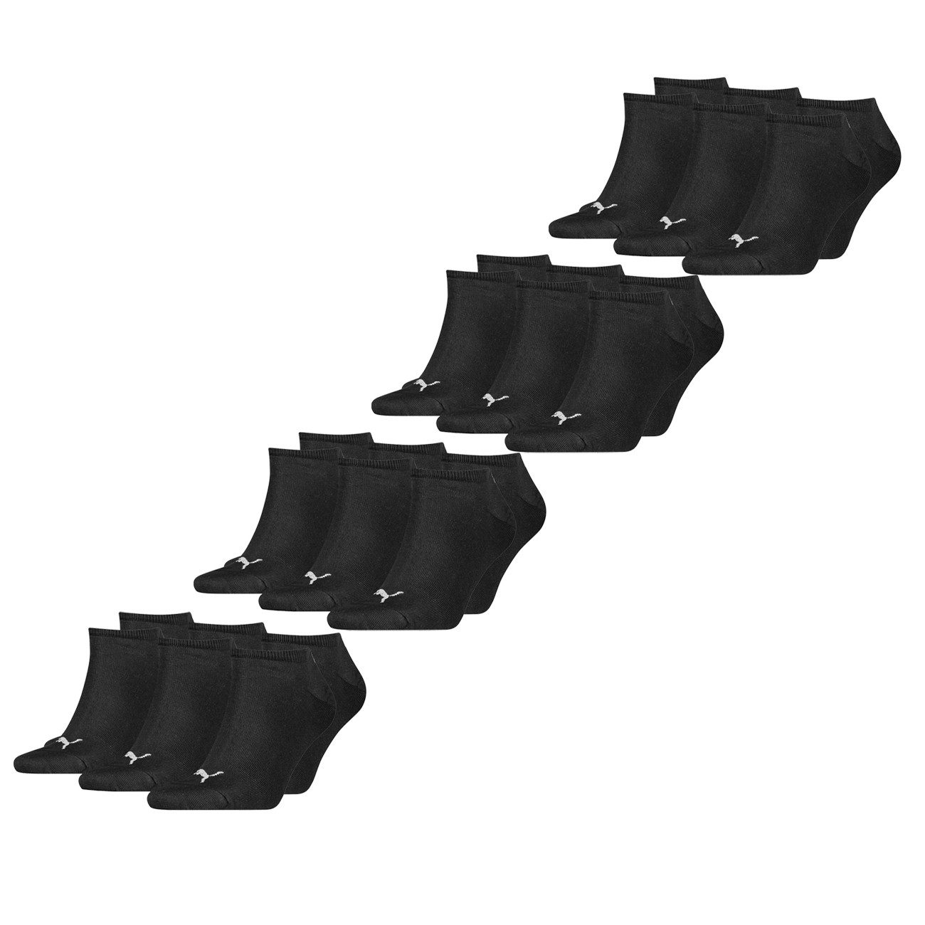 PUMA Sneakersocken Bequeme Low-Cut-Socks aus Baumwollmischung (12-Paar) günstig online kaufen