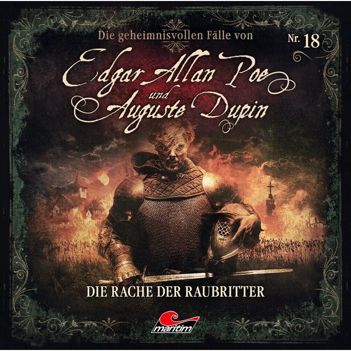 Media Verlag Hörspiel Die geheimnisvollen Fälle von Edgar Allan Poe und Auguste Dupin -...