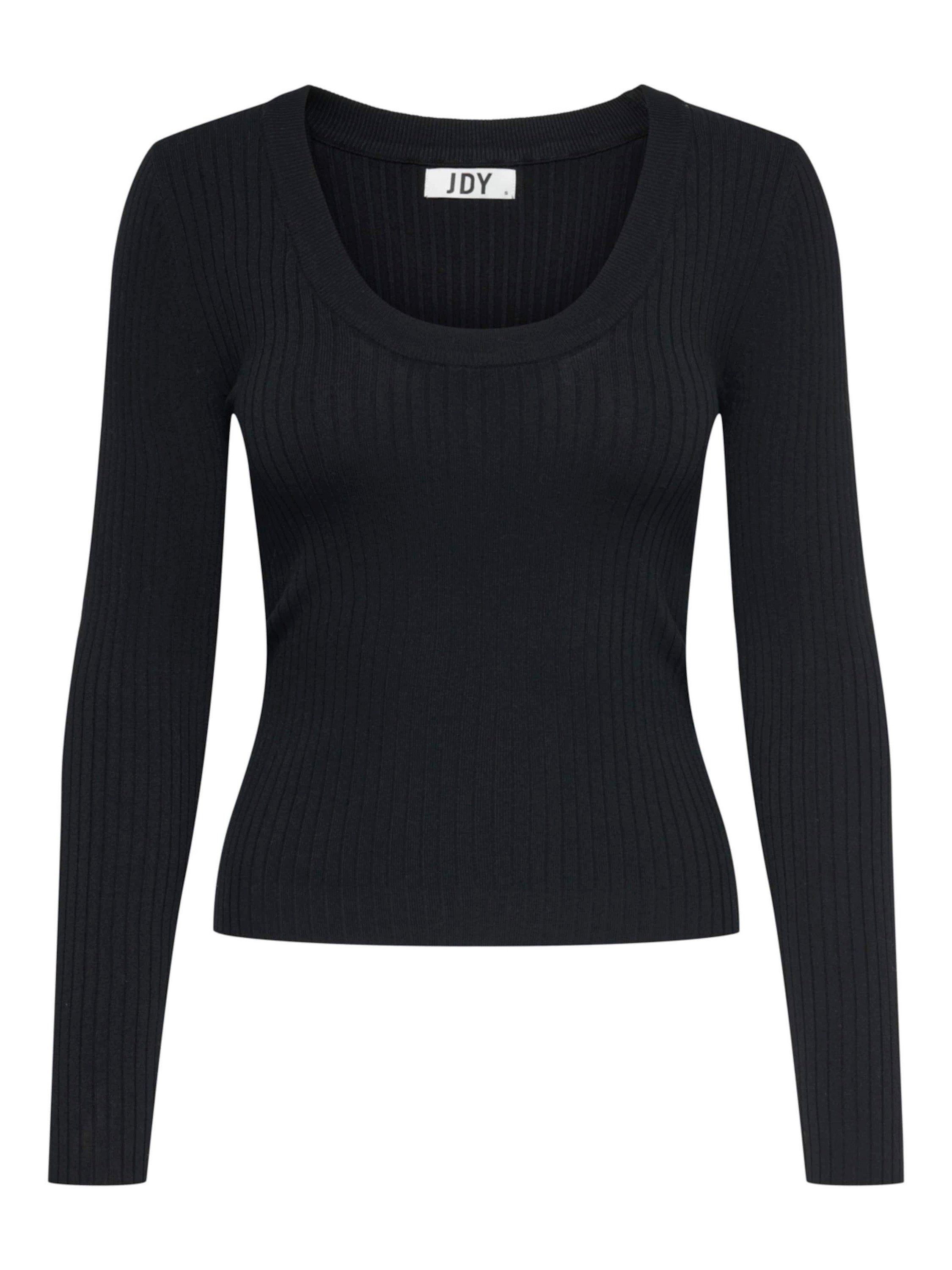 JDY Strickpullover Plum (1-tlg) Weiteres Detail Black