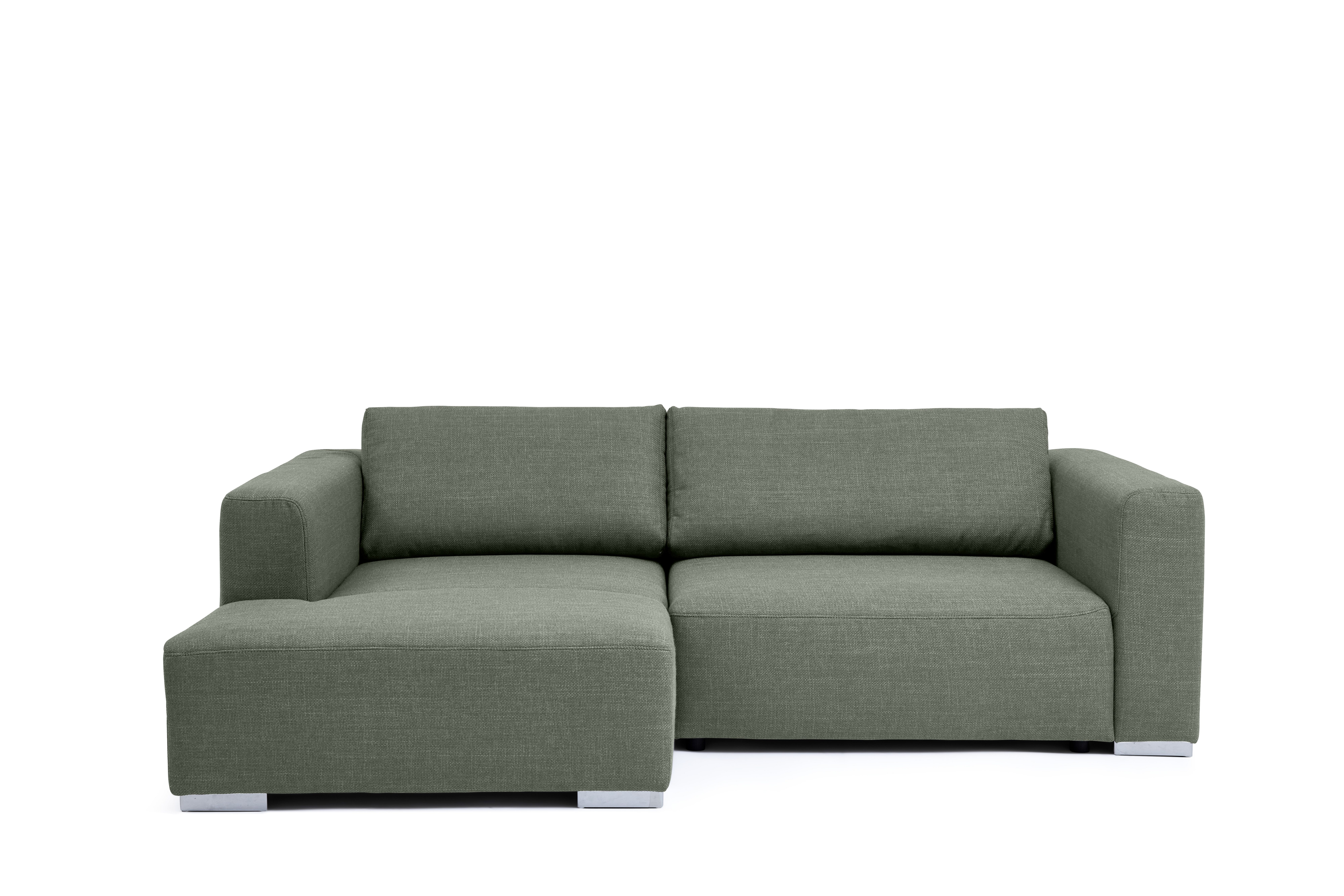 TOM TAILOR HOME Ecksofa HEAVEN – kubisches Sofa im klassischem Look – mit festem Sitz, optional mit Schlaffunktion – in vielen schönen Stoffen