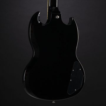 Epiphone E-Gitarre, SG Standard Lefthand Ebony - E-Gitarre für Linkshänder