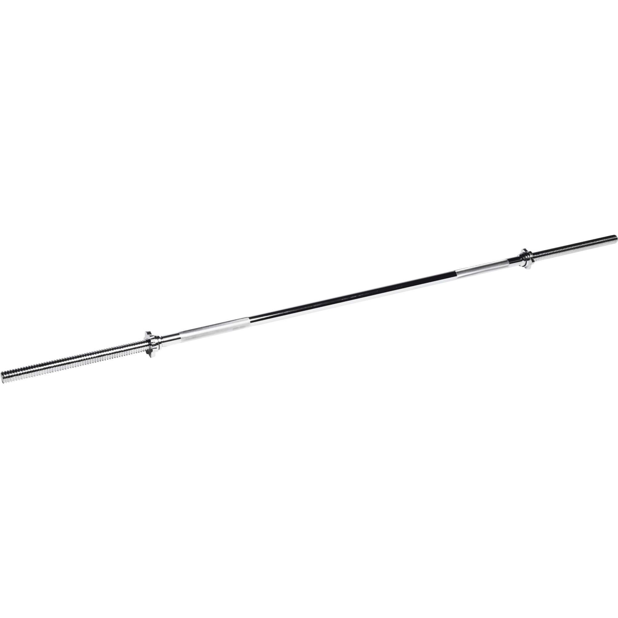 Langhantelstange Langhantelstange Chrom 180 cm mit Sternverschluss
