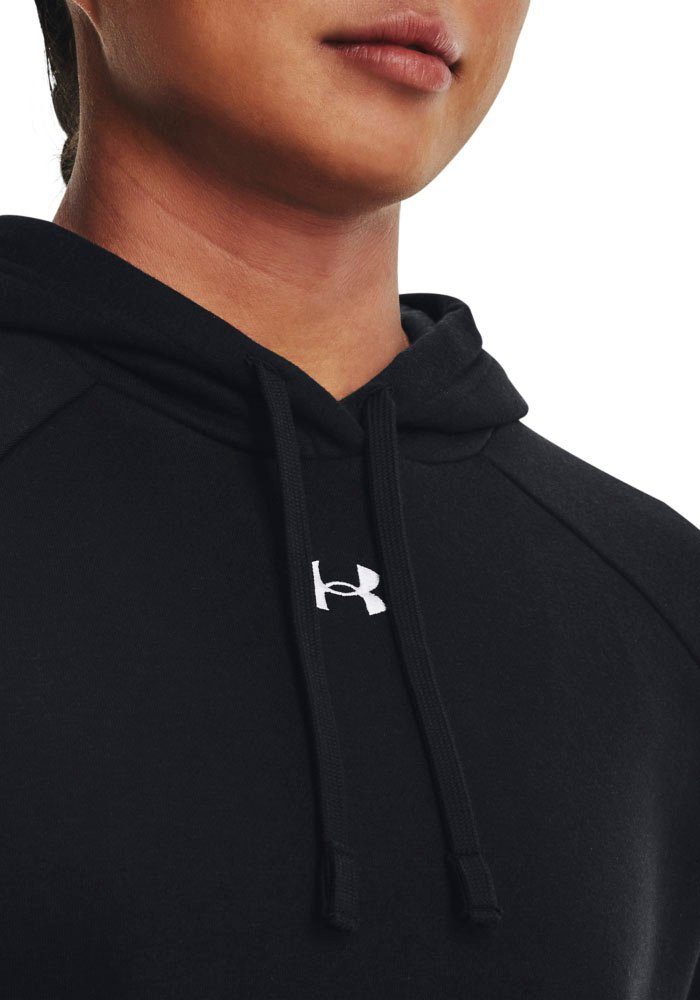 Under Armour® Kapuzensweatshirt RIVAL aus Baumwolle, sportlicher Stil, mit elastischem Bündchenabschluss