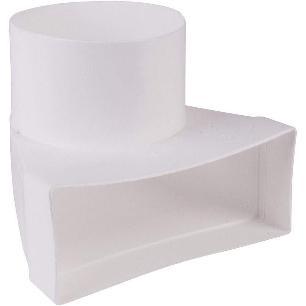 Wallair Rohrverbinder Wallair N15840 Flachkanal-Lüftungssystem 150 Umlenkstück