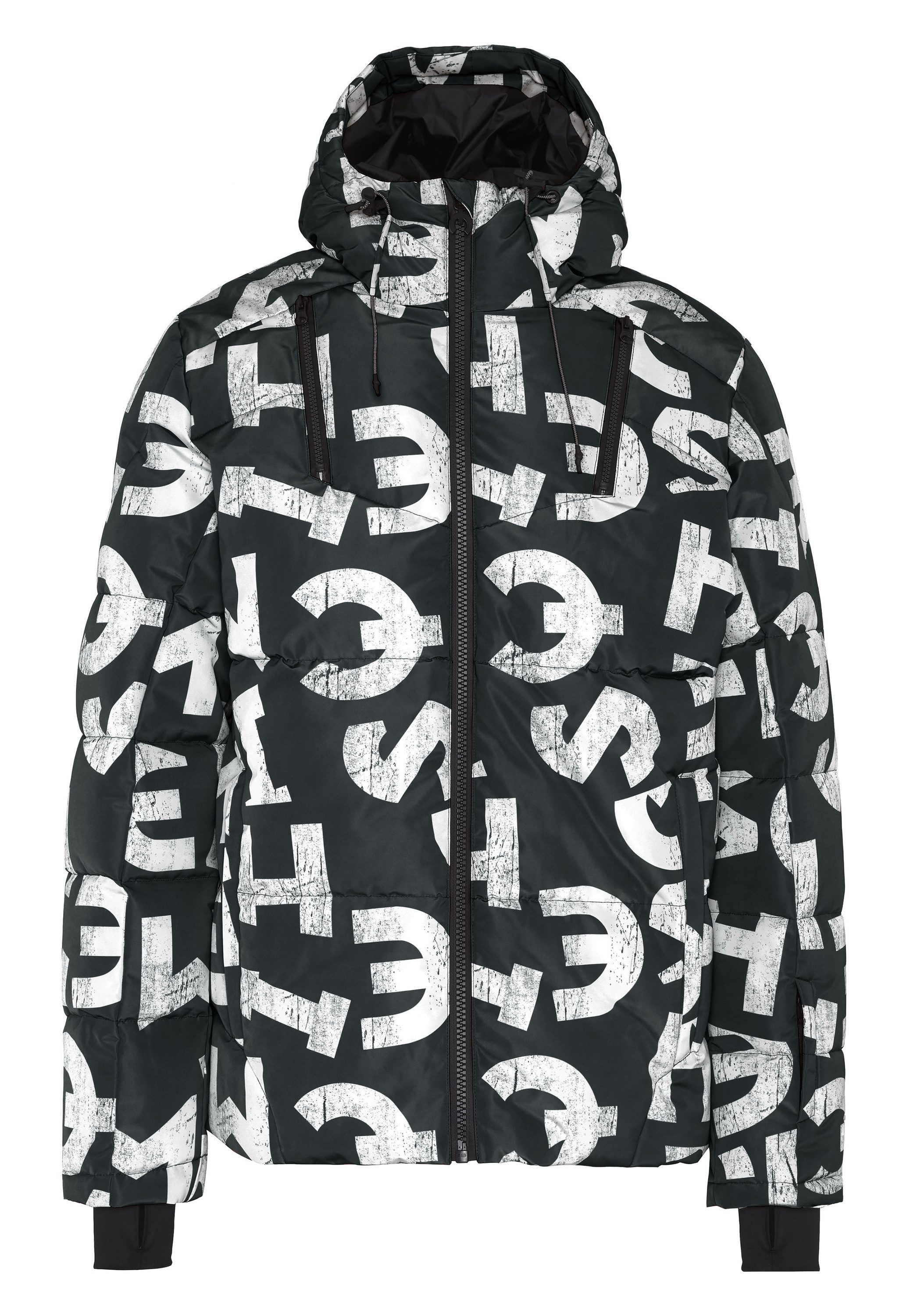 Chiemsee Skijacke Skijacke mit Allover-Print 1 günstig online kaufen