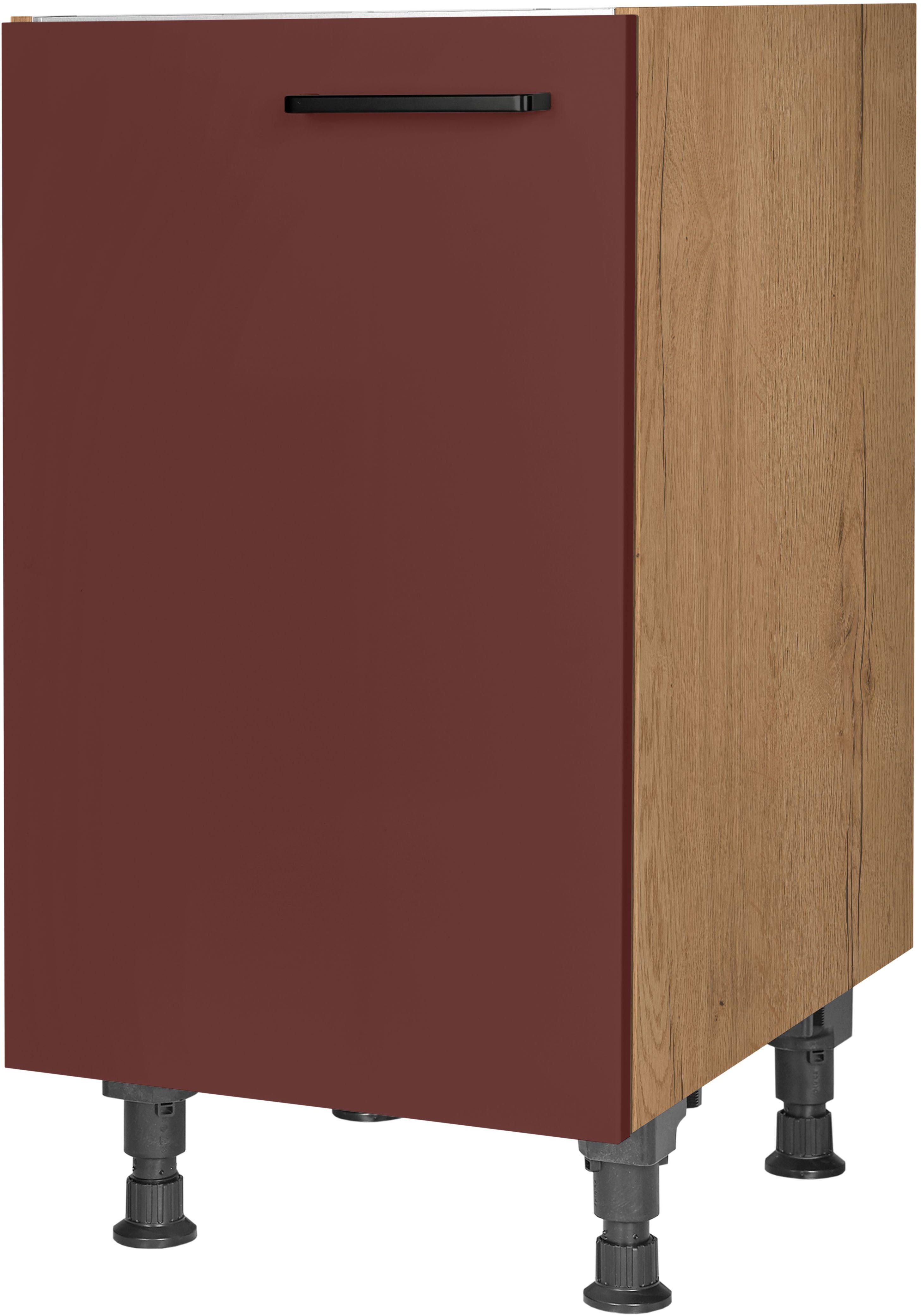 nobilia® Spülenschrank "Easytouch", Ausrichtung wählbar, vormontiert, in den Breiten 45 und 60 cm, mit höhenverstellbaren Sockelfüßen