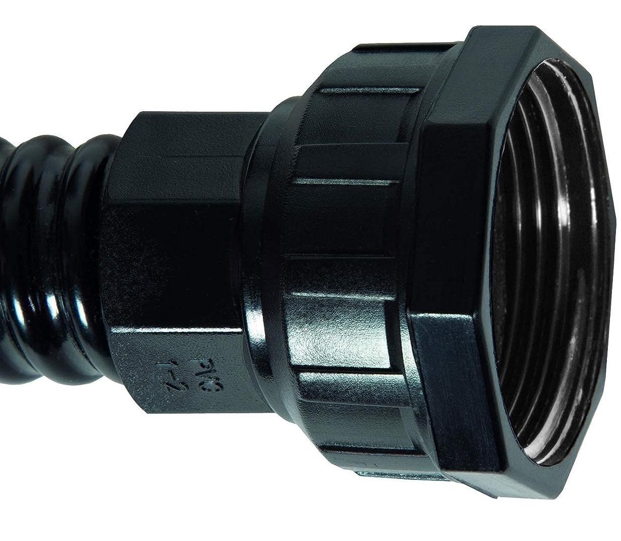 Einhell Ansaugschlauch Saugschlauch f Gartenpumpe 7 m Anschluss 42 mm, 1 1/4 Zoll. Filterkorb – Bild 3 von 5