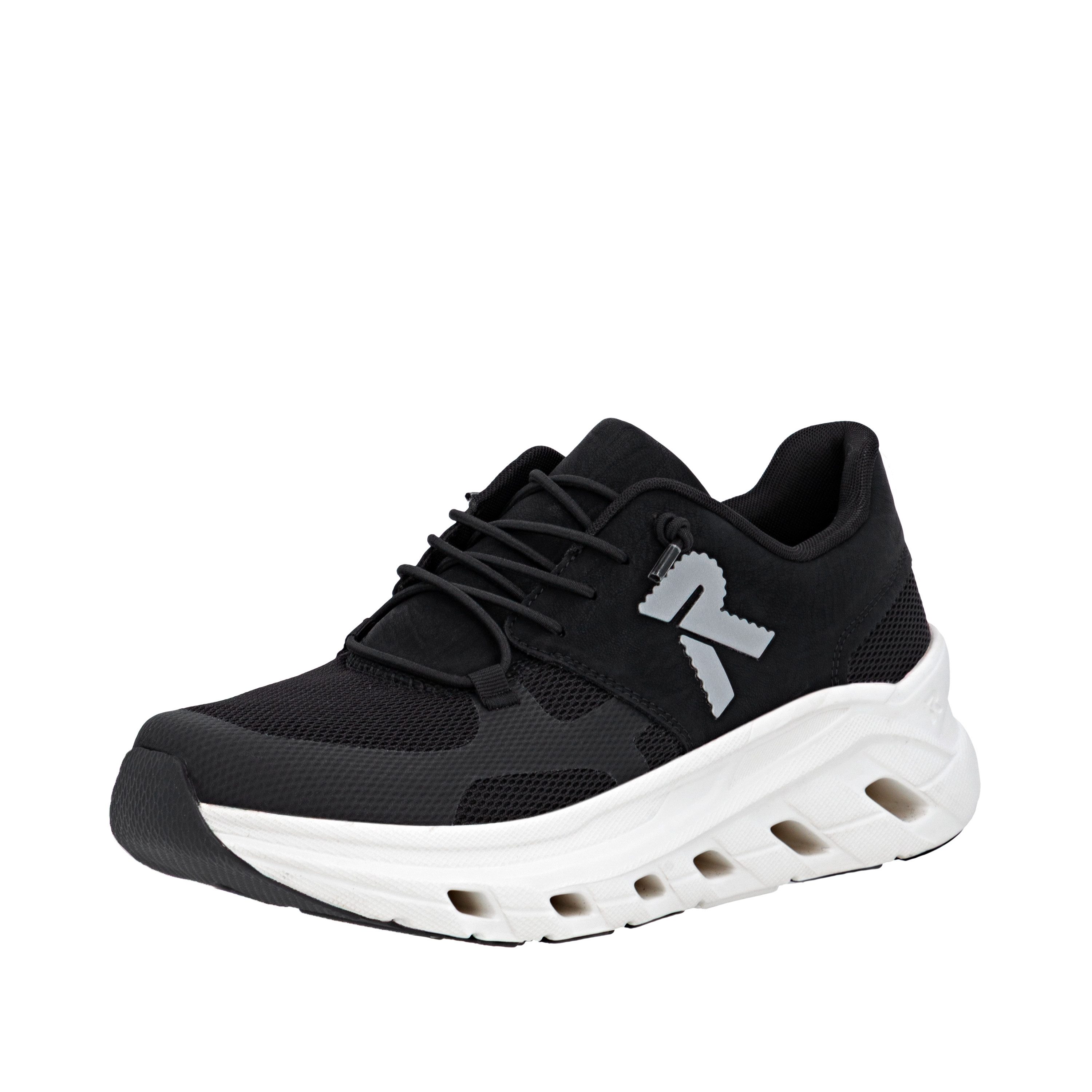 RIEKER Sport Plateausneaker Slip-on Кроссовки, Halbschuh, Freizeitsneaker mit MemoSoft-Innensohle