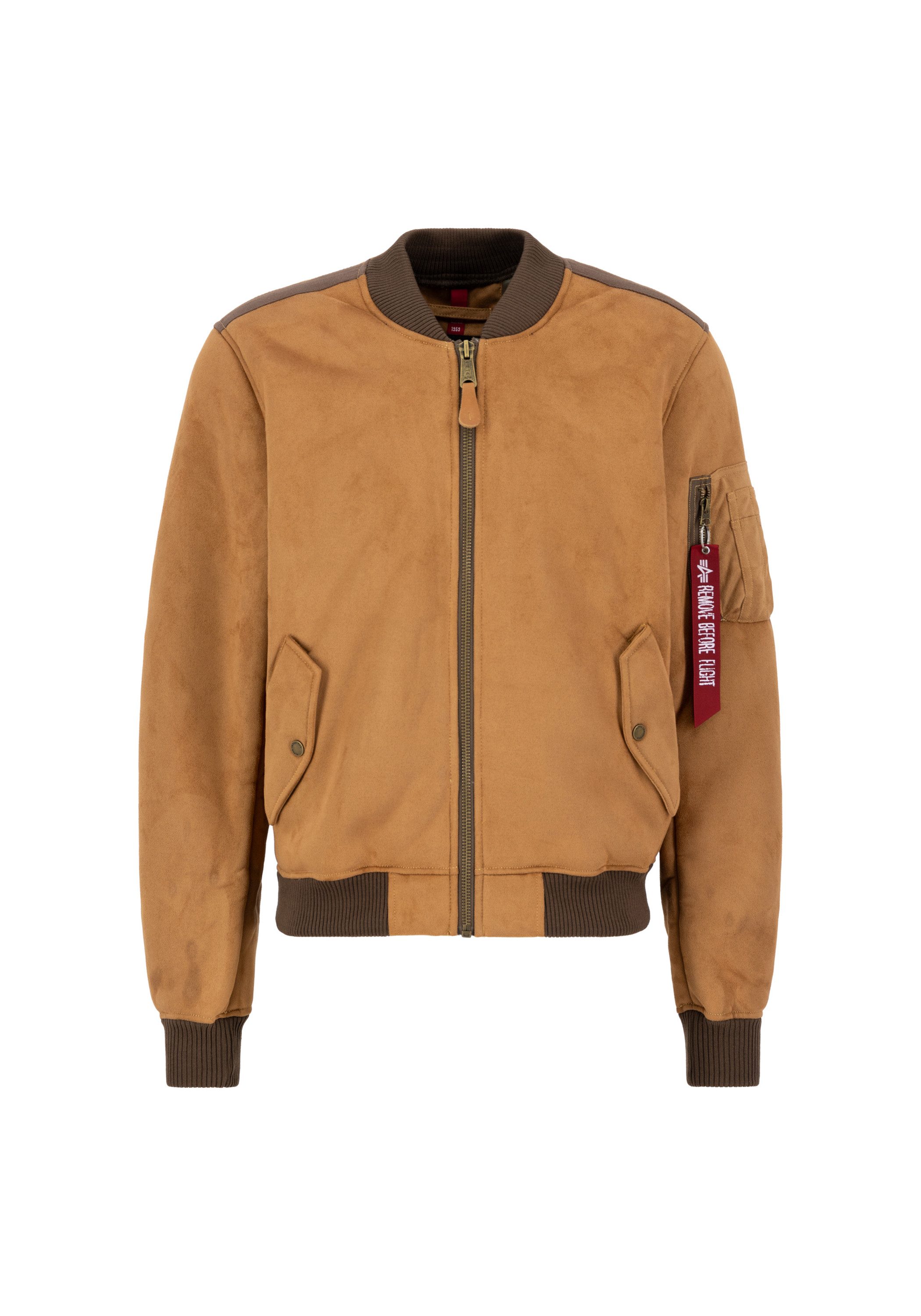 Alpha Industries Bomberjacke MA-1 Faux Suede günstig online kaufen