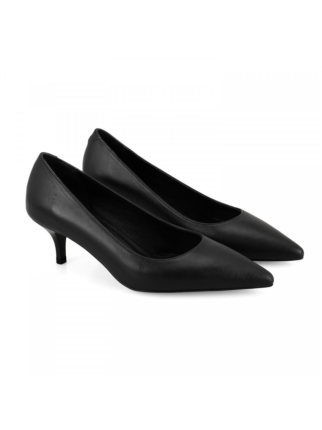 Desa Damen-Lederpumps im klassischen Stil – Kegelabsatz Pumps günstig online kaufen