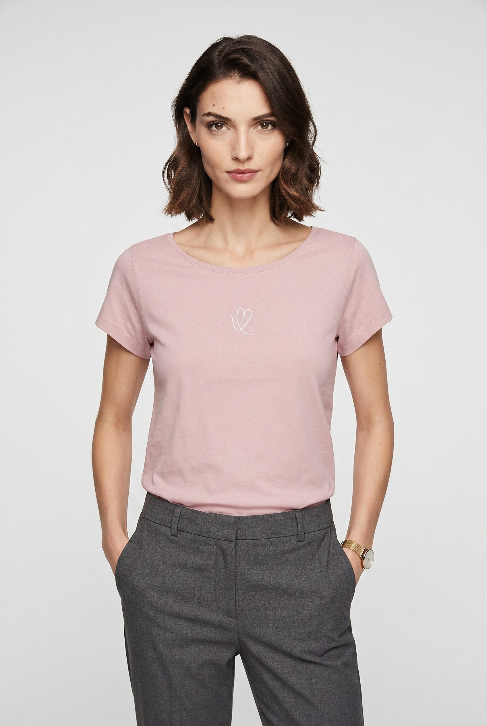 Marc O'Polo T-Shirt regular aus leichtem Single Jersey