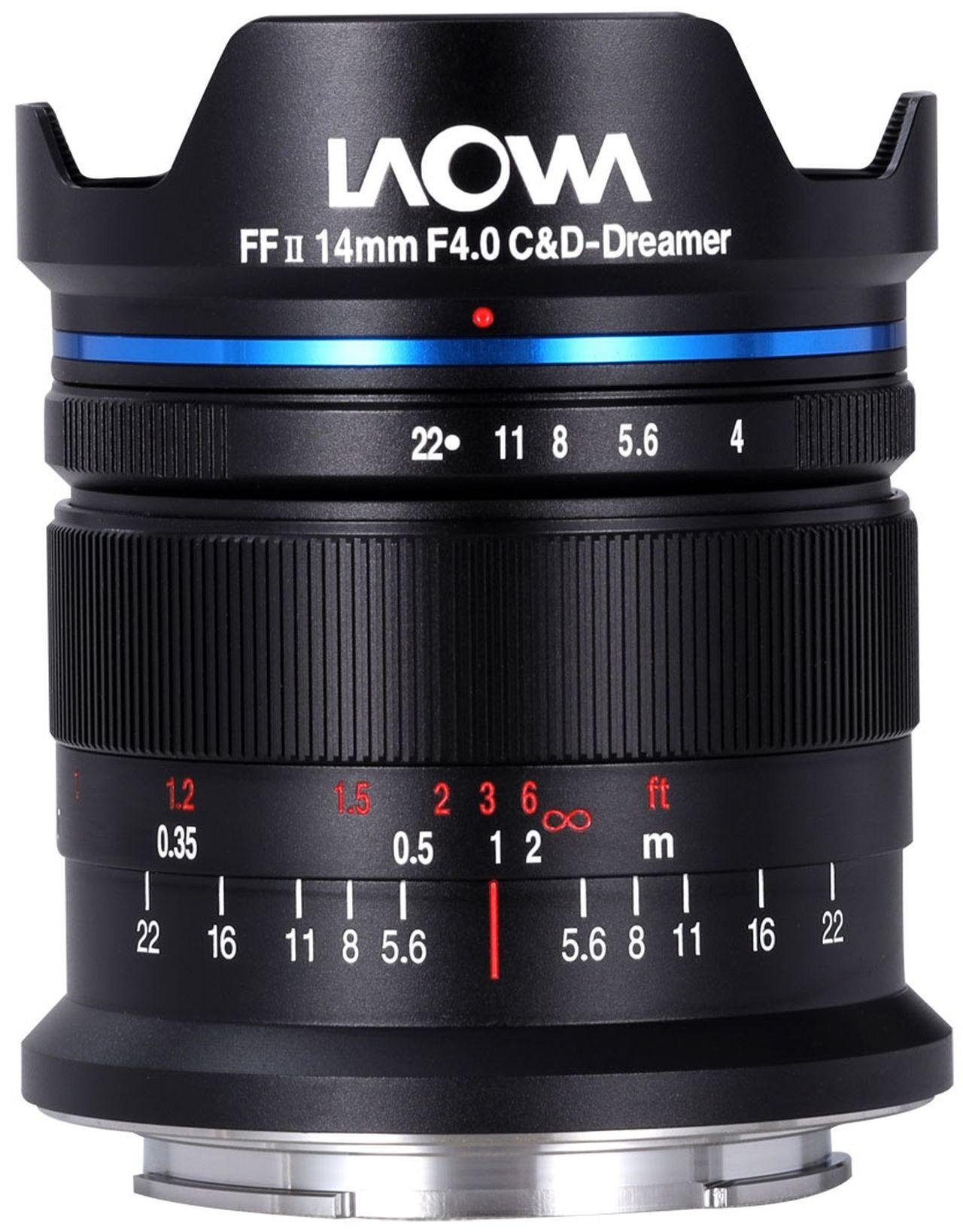 E 14mm Objektiv für Sony FF LAOWA Vollformat RL Zero-D f/4