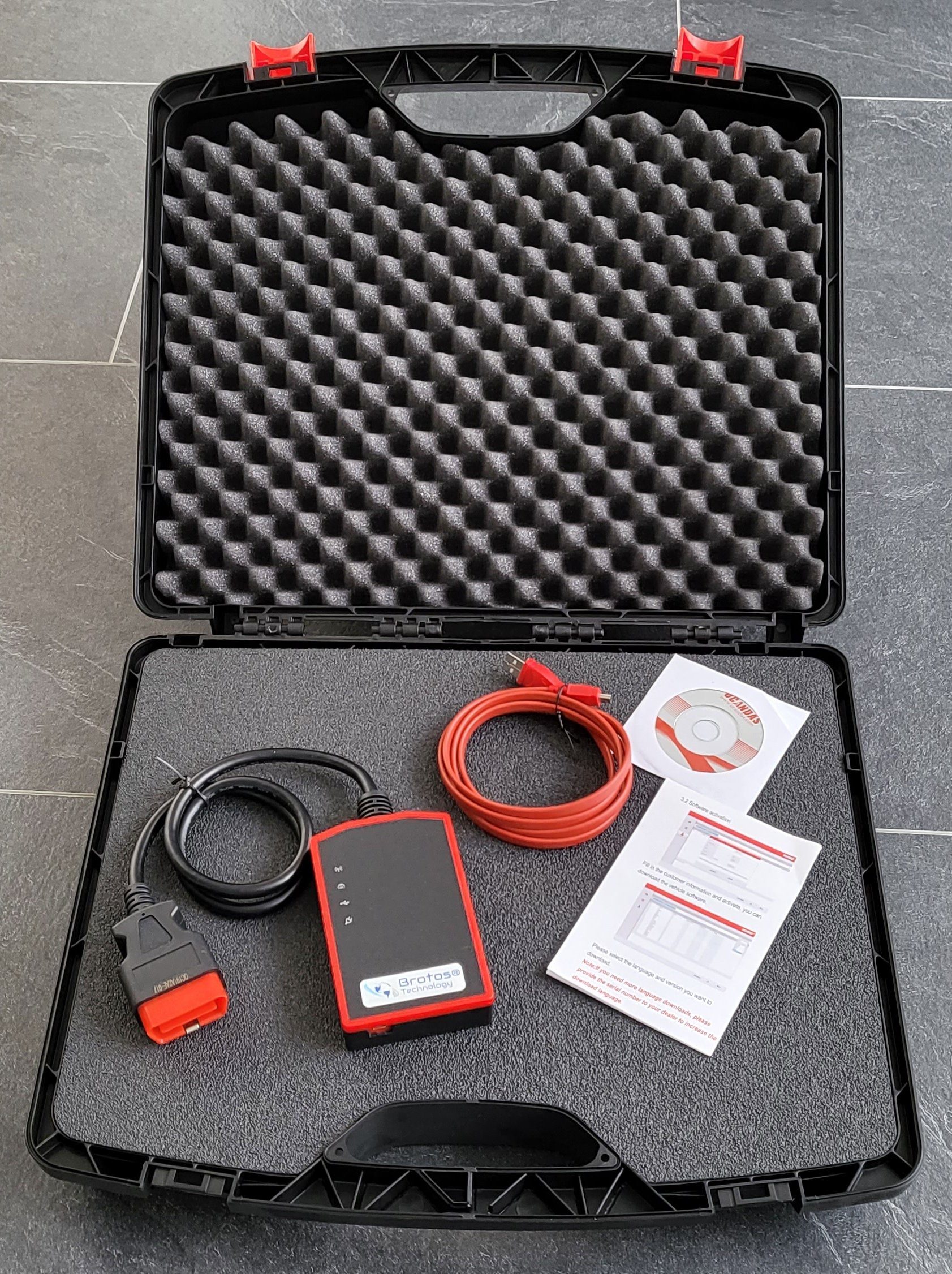Brotos® Werkstatt Profi KFZ Auto-Adapter Diagnosesystem QLEX Diagnose Wireless 2