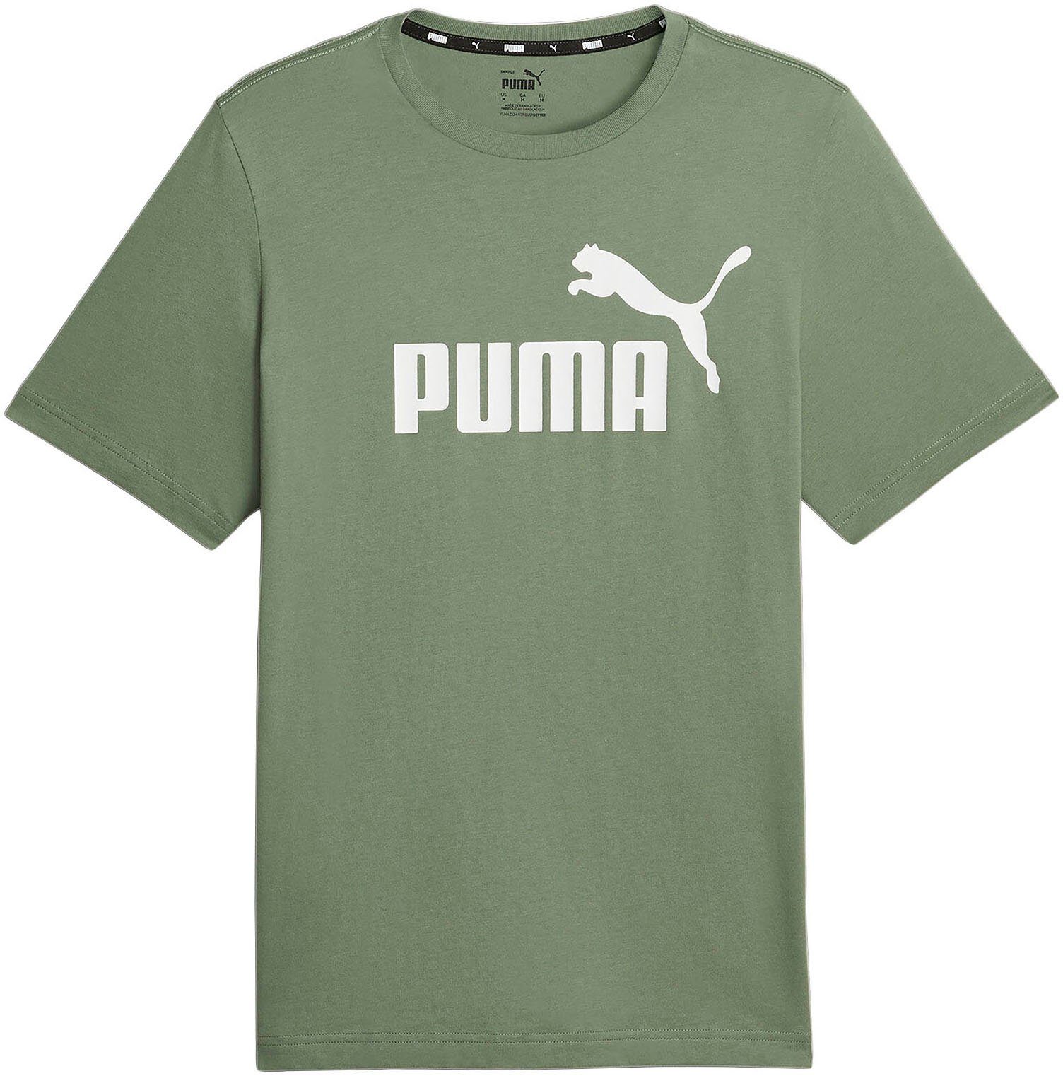 PUMA T-Shirt ESS LOGO TEE (S) Eucalyptus