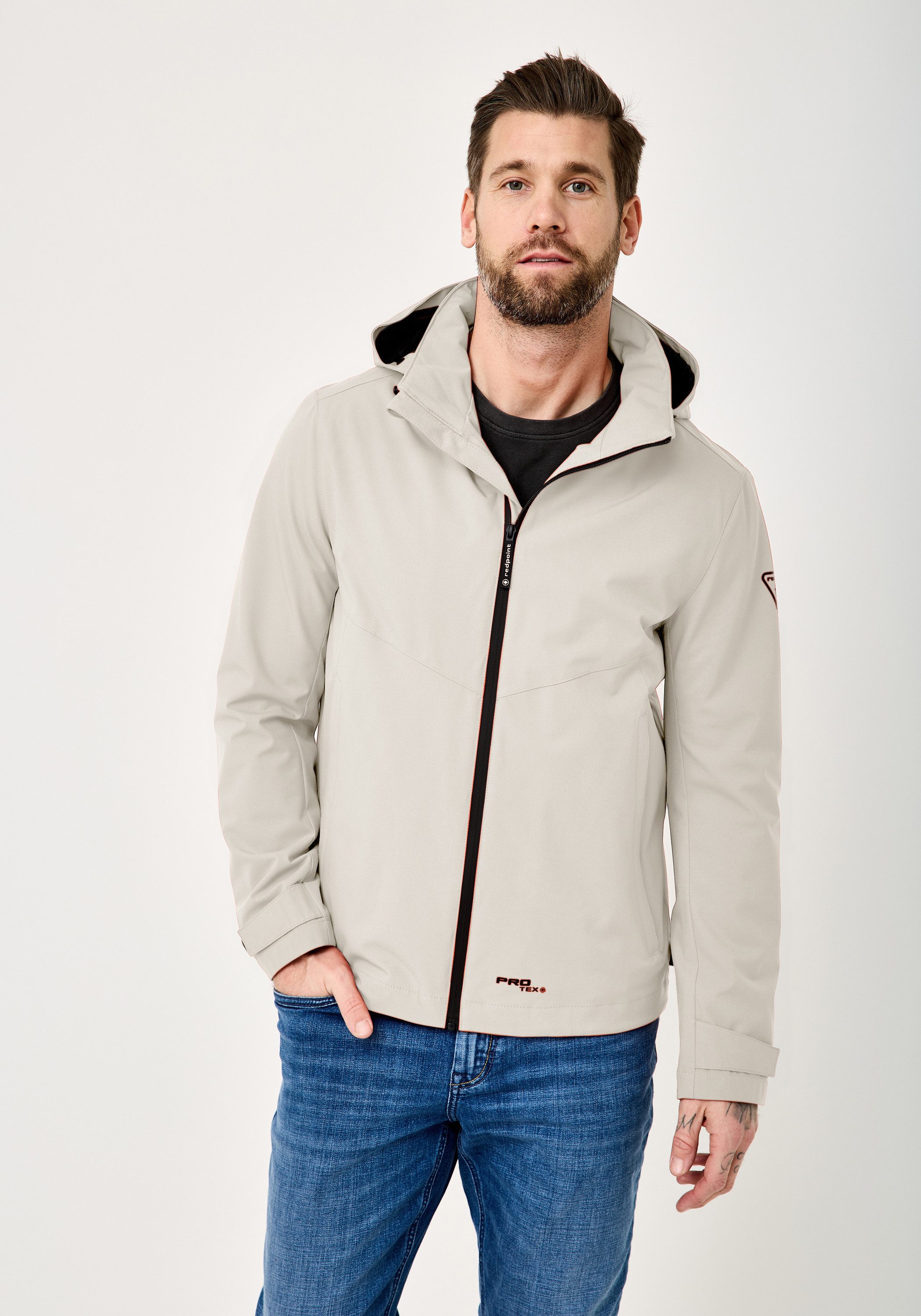 Redpoint Funktionsjacke LEN 4.0 Wasserdichte Outdoorjacke mit Stretch