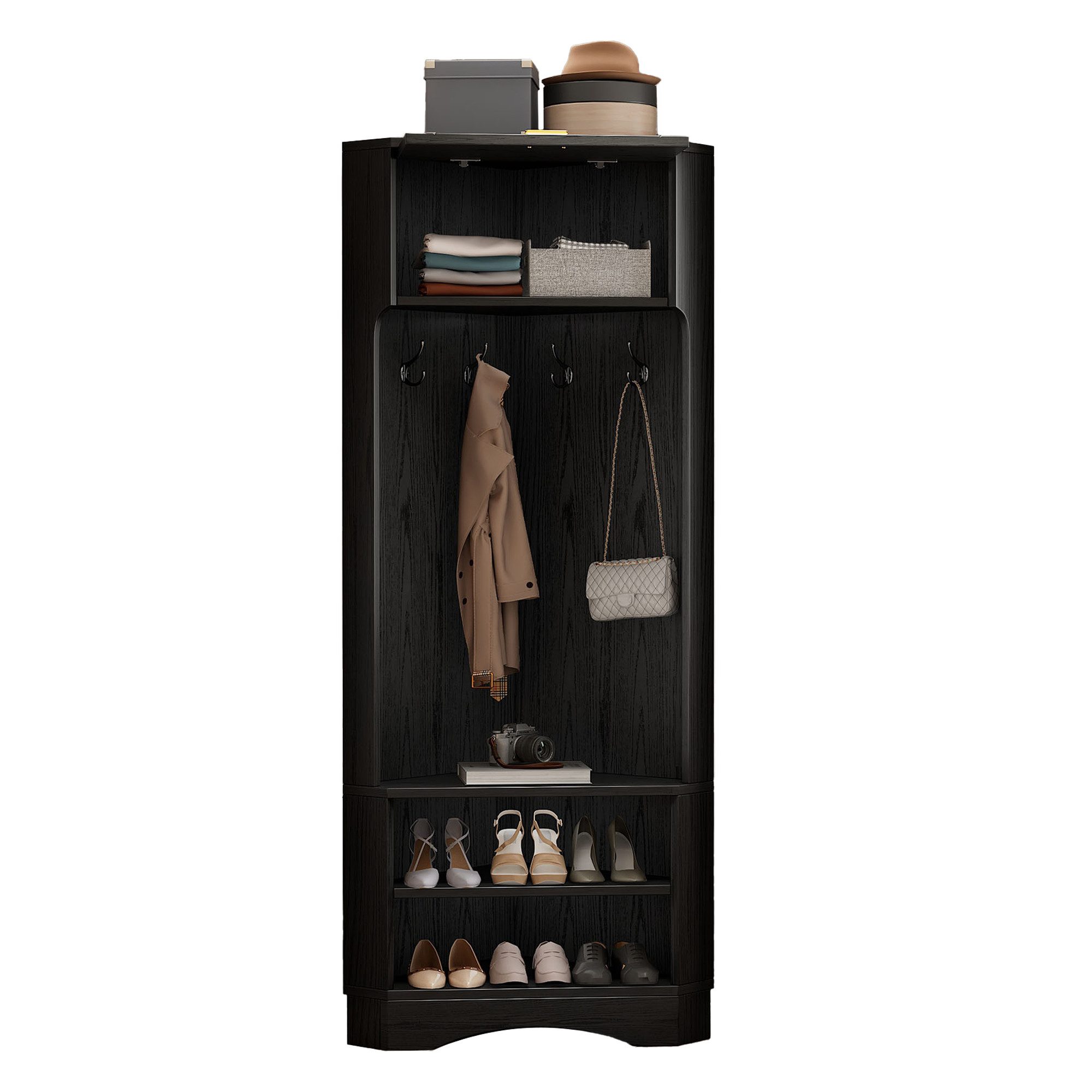 MODFU Garderoben-Set für Ihren Eingangsbereich, (Garderoben-Set günstig online kaufen