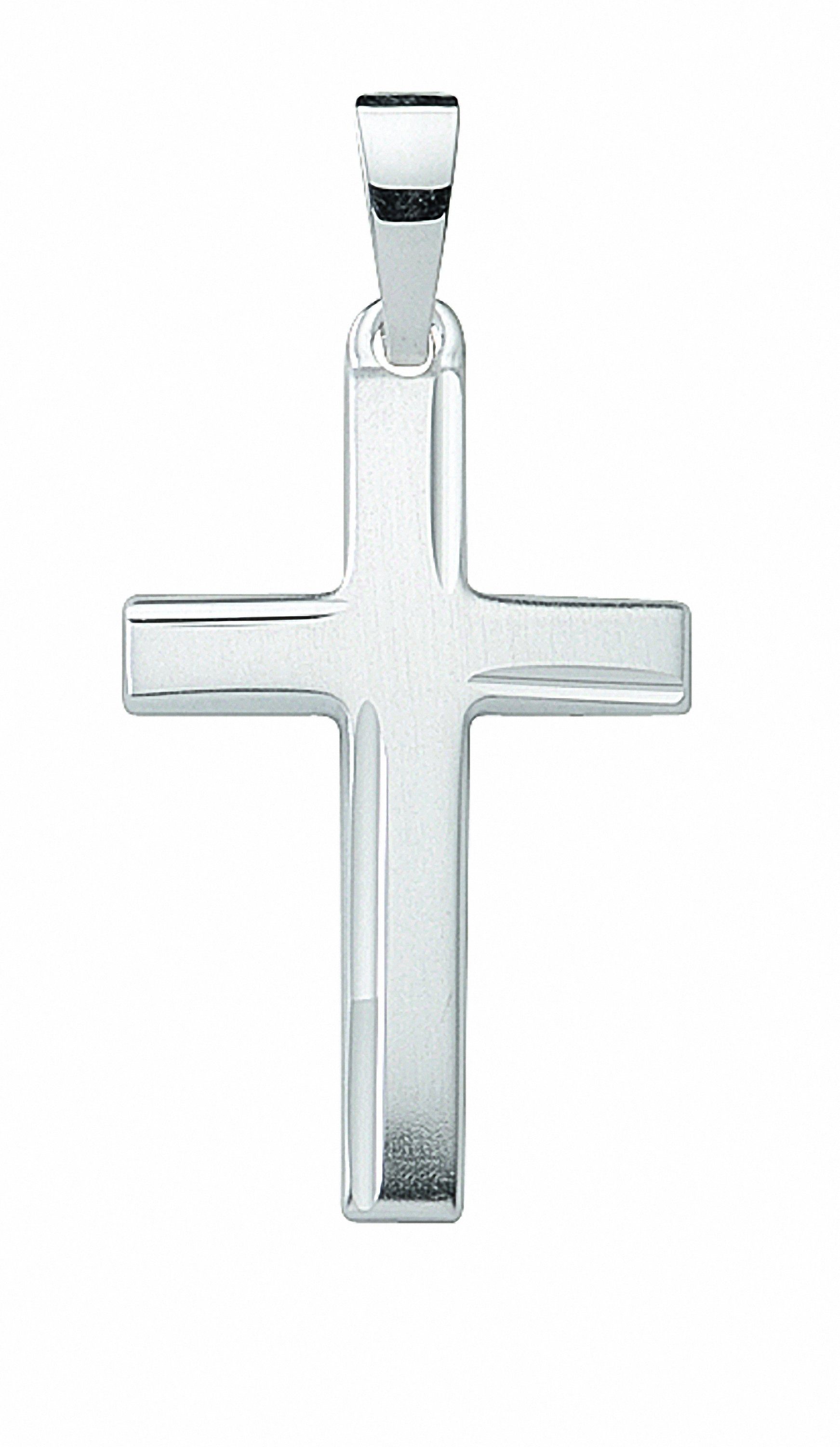 Adelia´s Kette Halskette Schmuckset Anhänger, Silber Set Anhänger 925 mit - mit Kreuz
