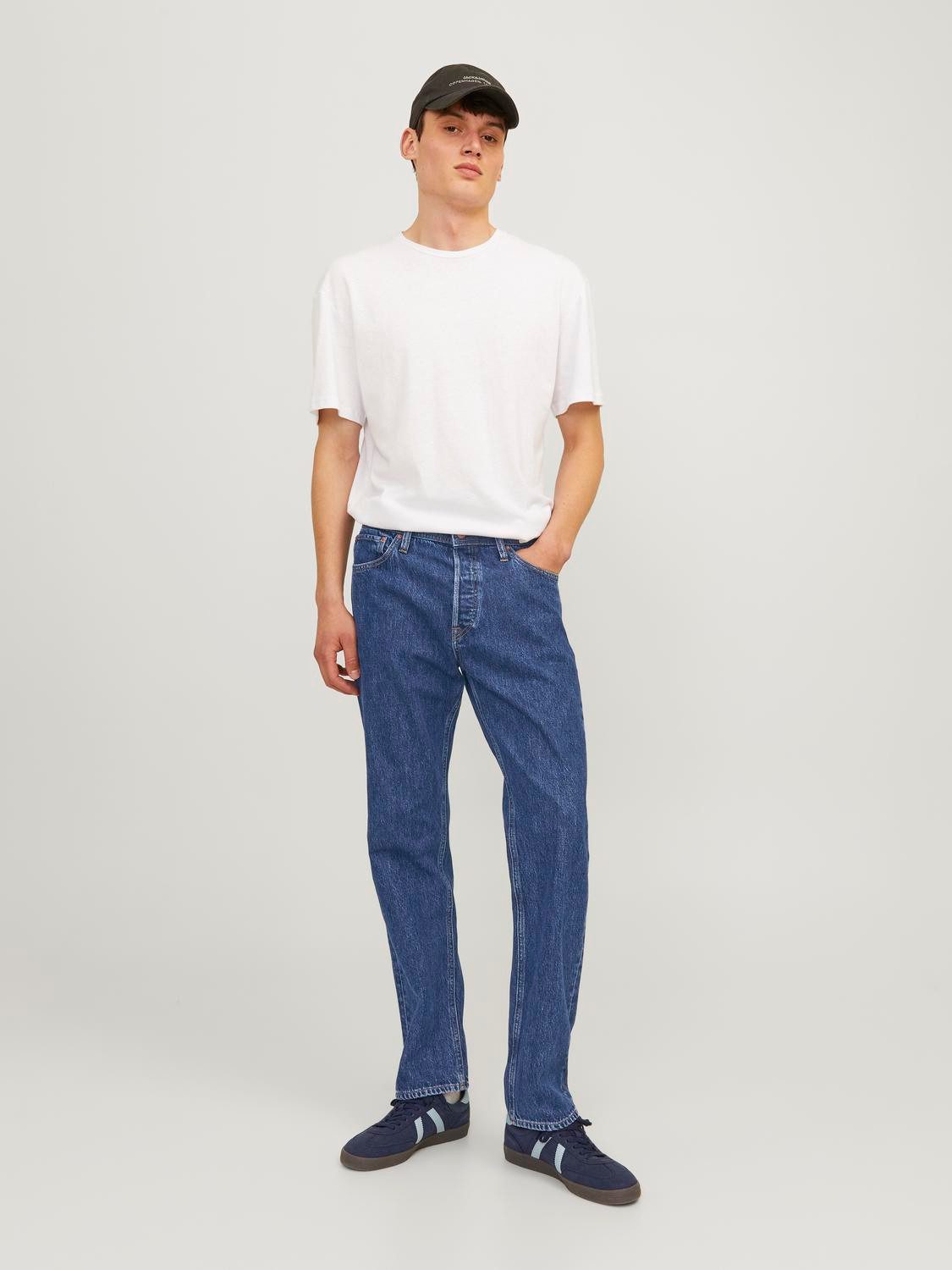 Jack & Jones Loose-fit-Jeans JJICHRIS JJORIGINAL SBD 921 SN Baumwolle, loose fit