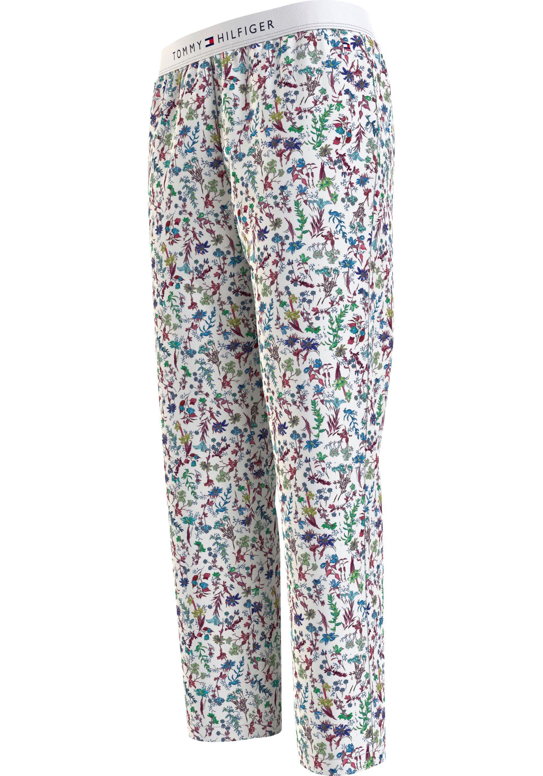 farbefrohem WOVEN PANTS Muster TH Schlafhose Hilfiger in Underwear floralem Tommy