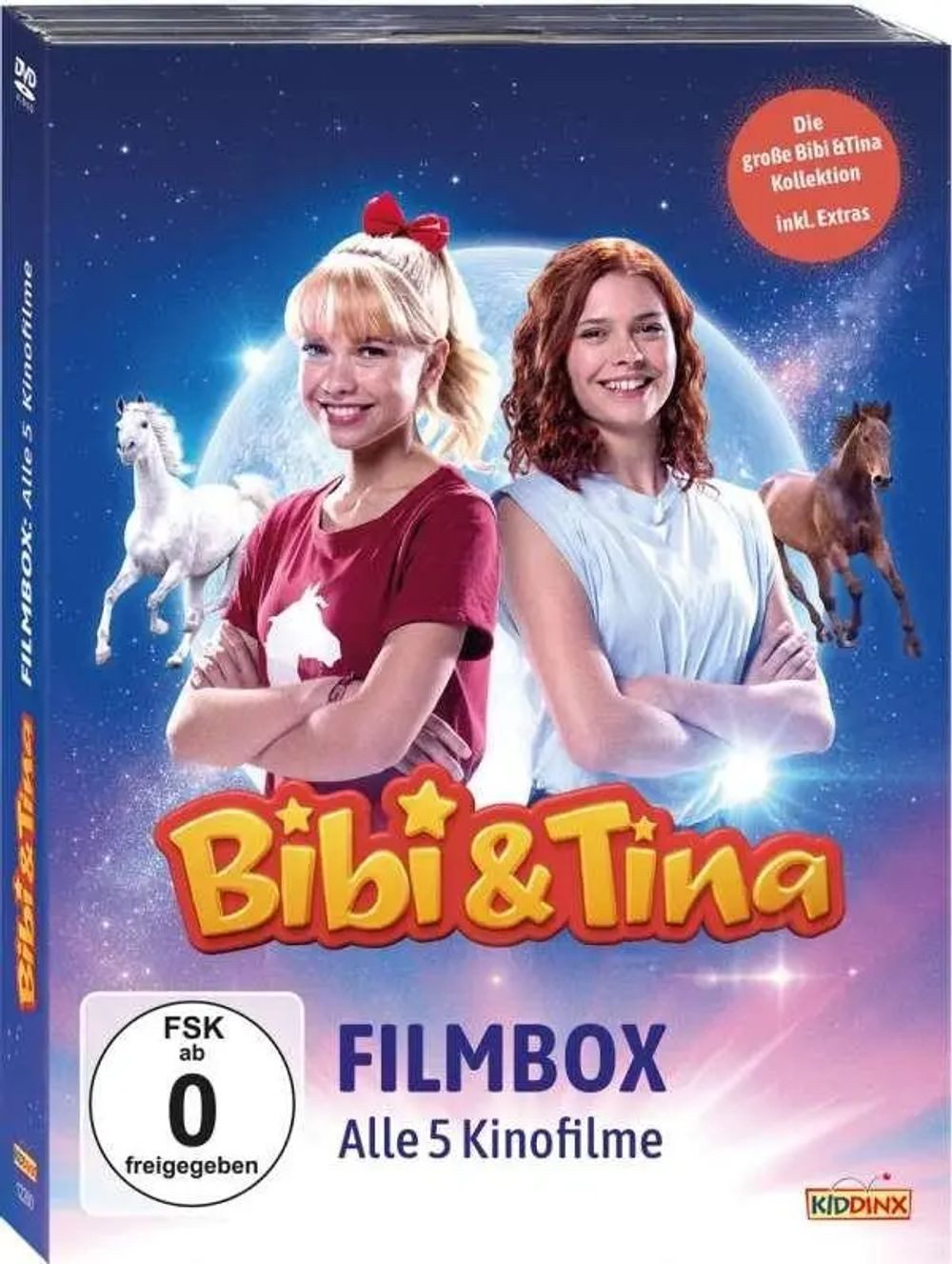 Kiddinx DVD Bibi & Tina Filmbox