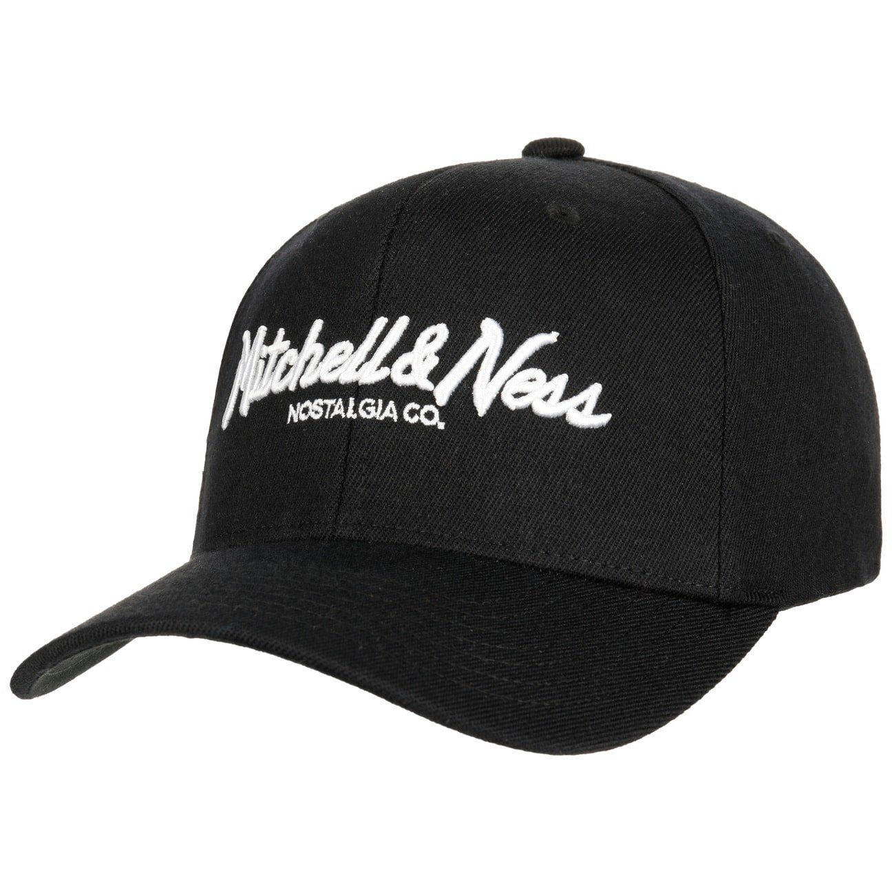 Mitchell & (1-St) schwarz Snapback Ness Baseball Basecap Cap