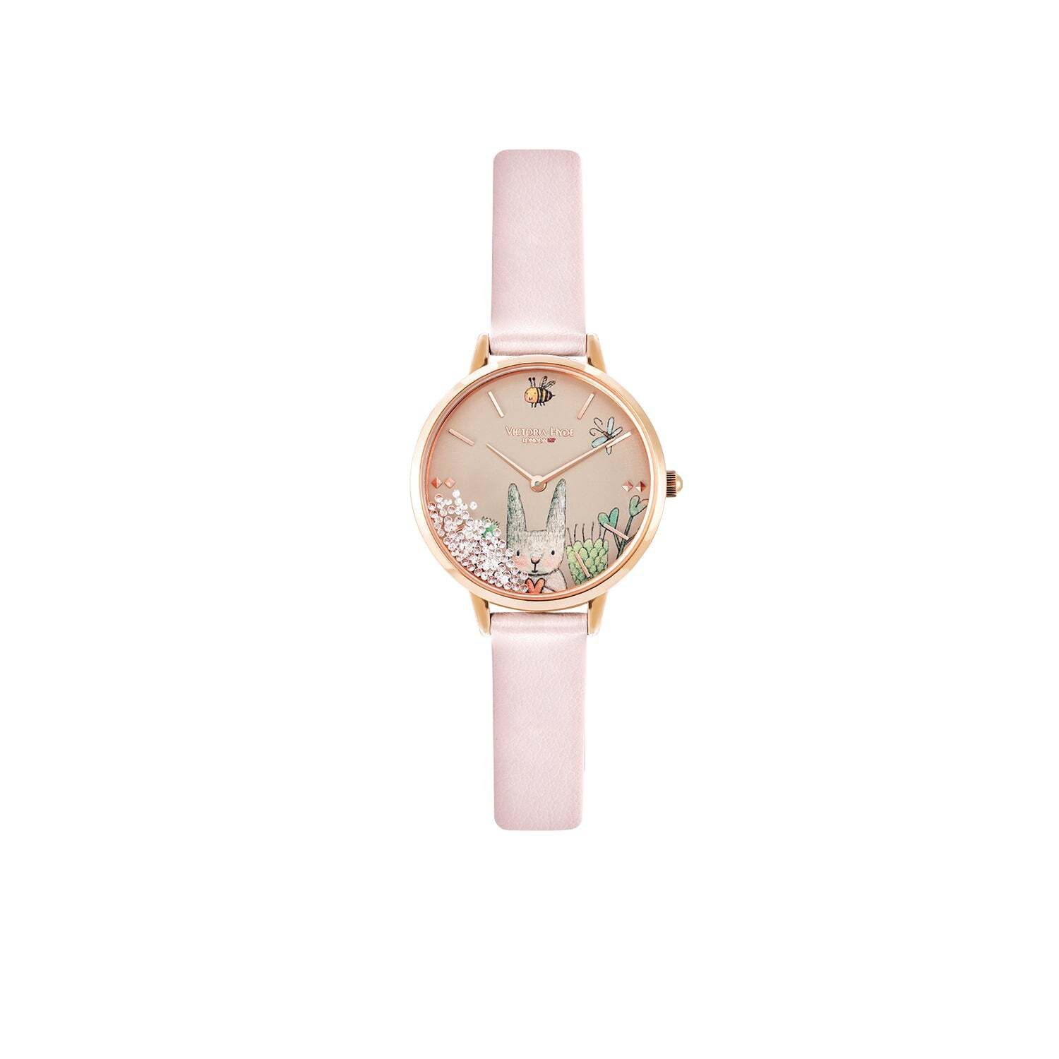 Victoria Hyde Quarzuhr Victoria Hyde Forest Fairytale Animal Damen Basic Lederarmband, (1-tlg., Kein Set)