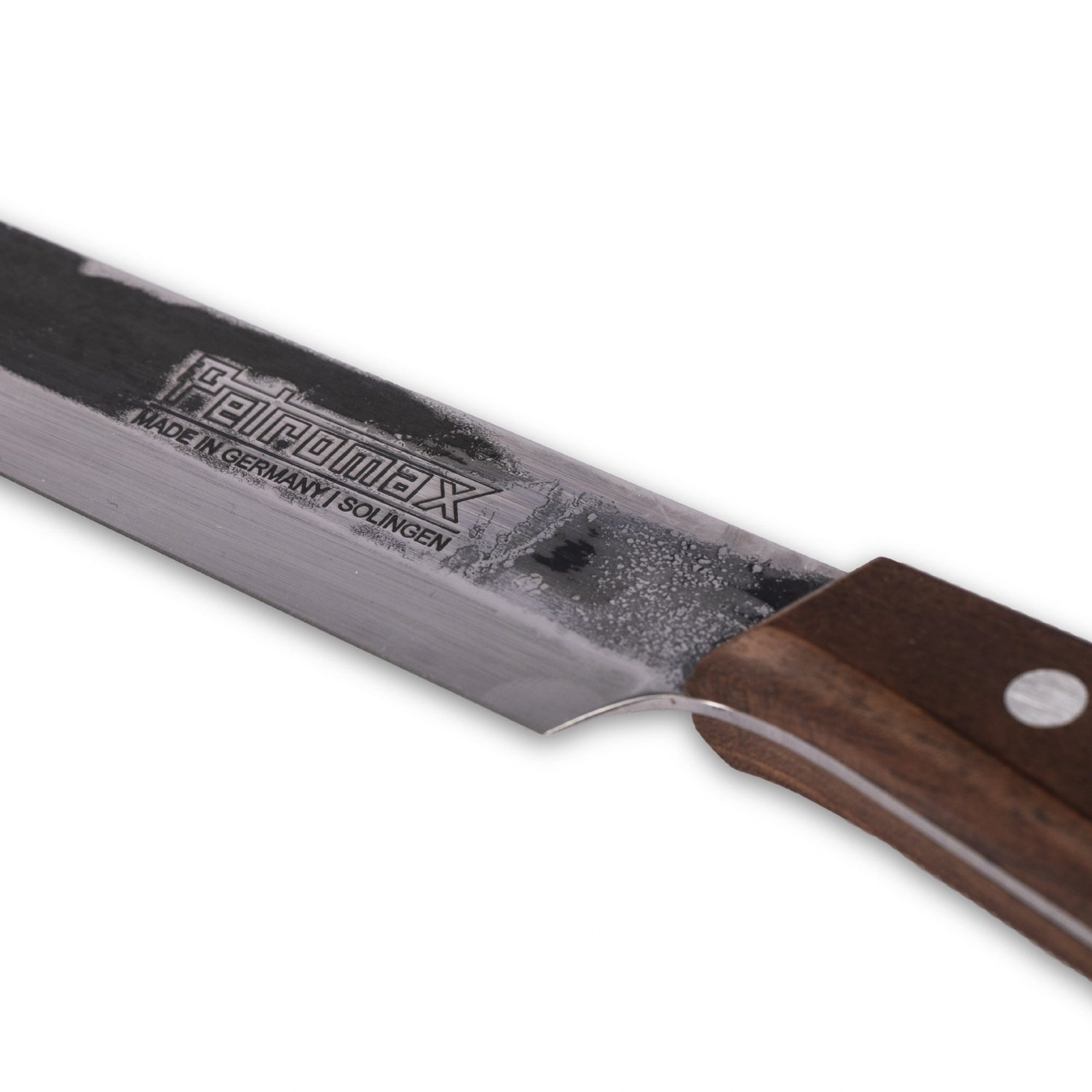 Petromax Feuerstelle Petromax Tranchiermesser 24 cm Klinge aus rostfreiem Stahl mit Griff