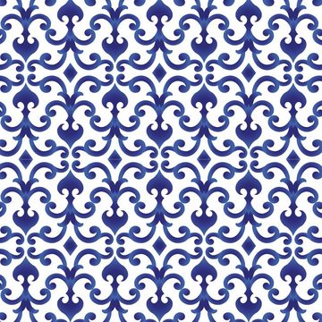 Zeller Present Vorratsdose Vorratsdose "Marokko, Keramik, 600 ml, Keramik, blau/weiß, Ø9,5 x 12,2 cm