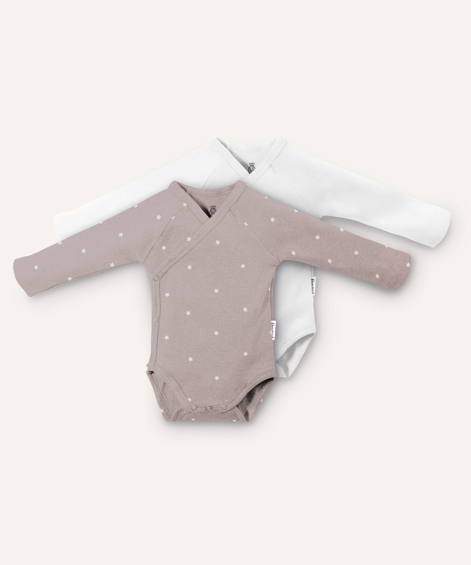Ehrenkind Langarmwickelbody 2er Pack