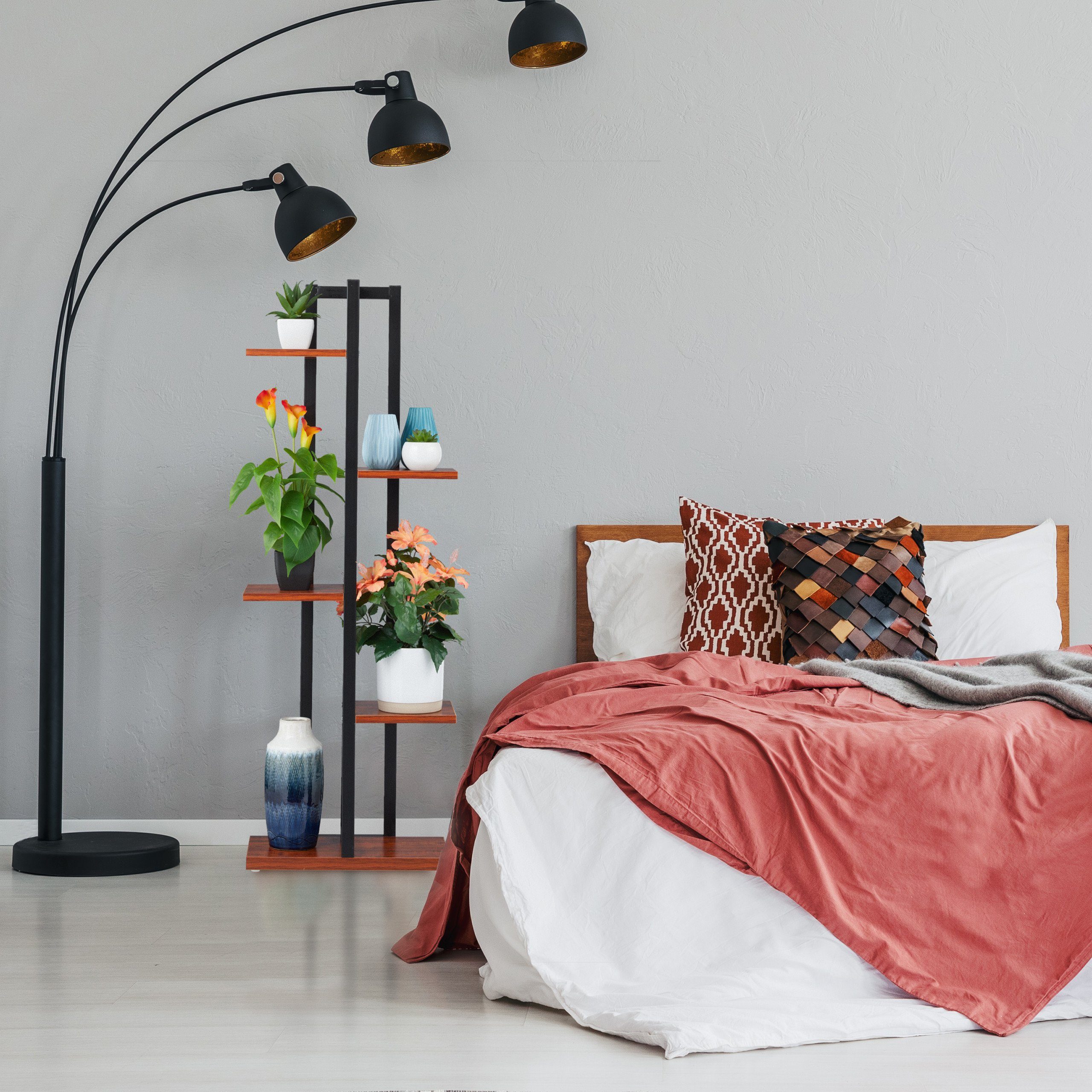 relaxdays Blumenständer Pflanzenregal mit 5 Ablagen, günstig online kaufen
