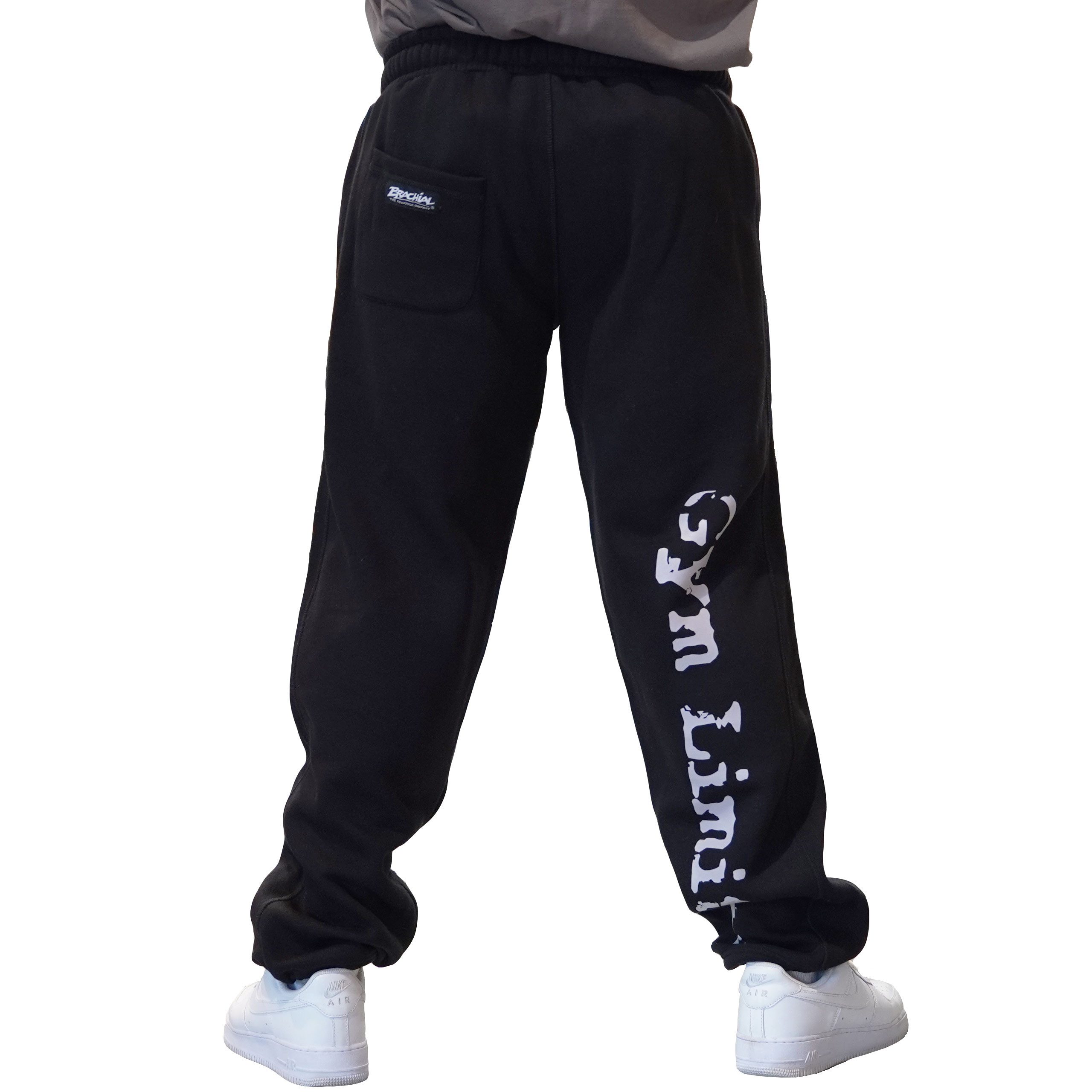BRACHIAL THE LIFESTYLE COMPANY Sporthose Brachial Sporthose "Gym" schwarz/grau
