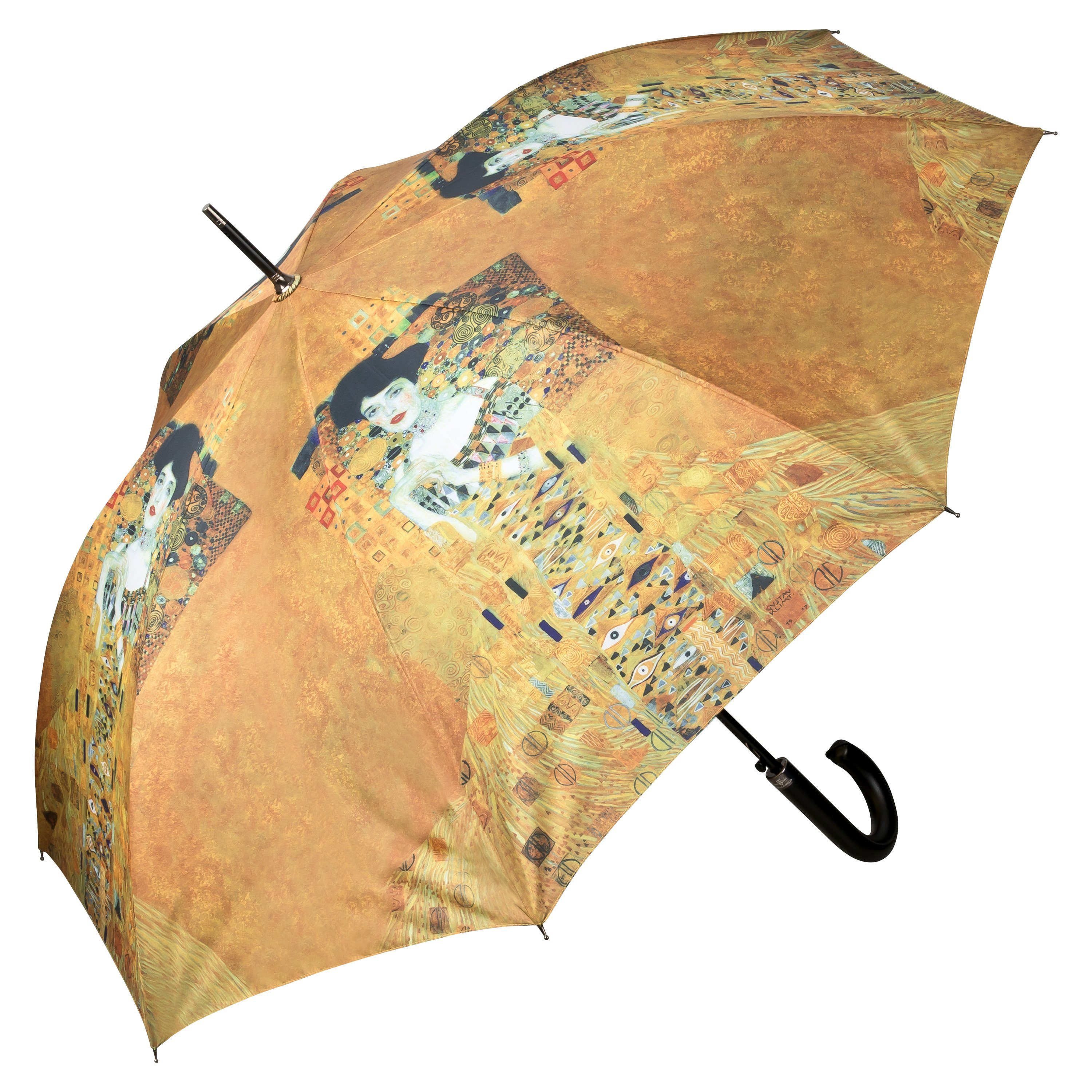 von Lilienfeld Stockregenschirm Motivschirm Gustav Klimt: Adele  Auf-Automatik Motiv Kunst Stabil, Motivdruck | Stockschirme