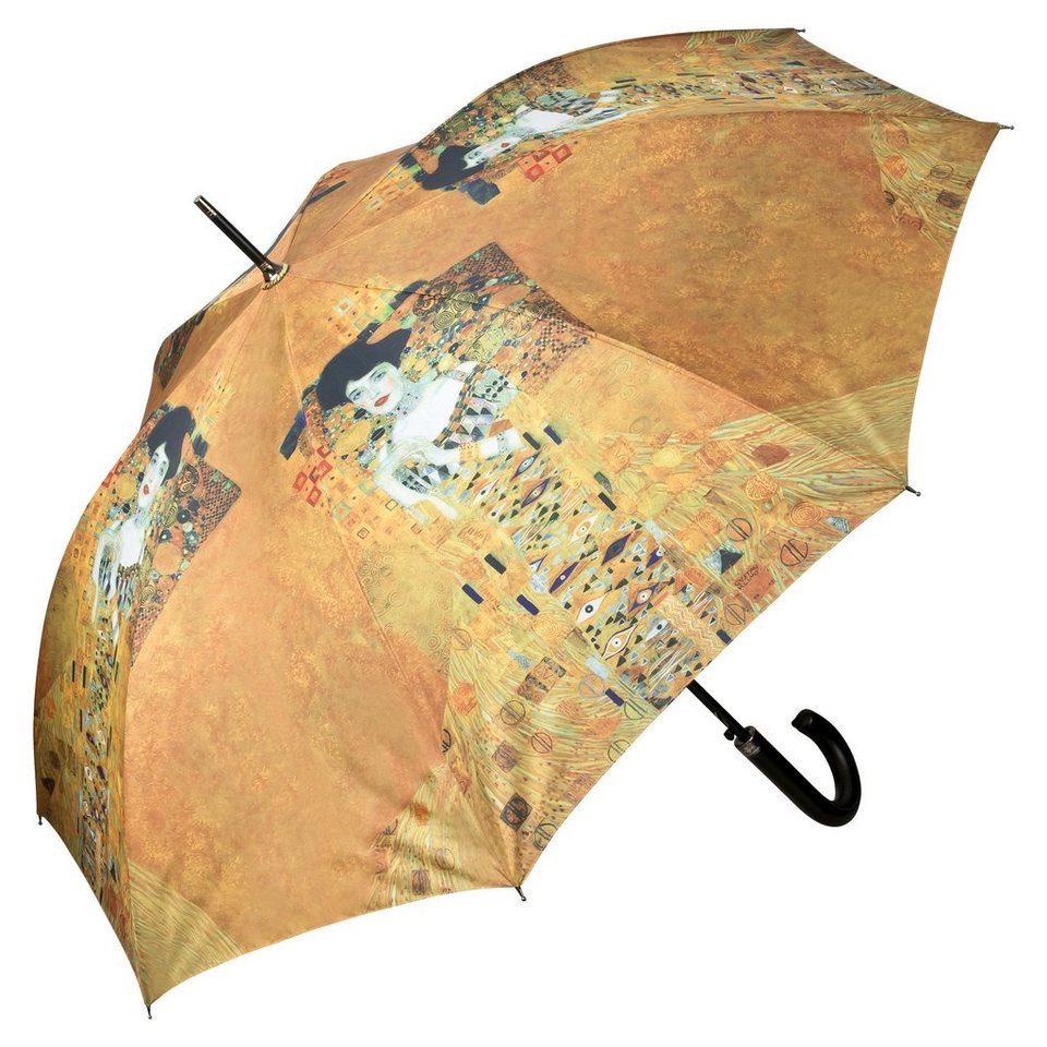 von Lilienfeld Stockregenschirm Motivschirm Gustav Klimt: Adele  Auf-Automatik Motiv Kunst Stabil, Motivdruck