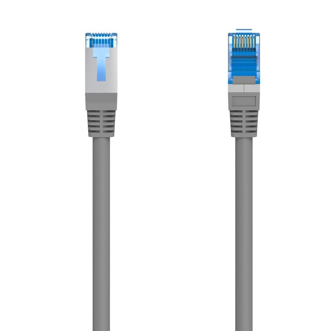 Hama Netzwerkkabel CAT-6, 1Gbit/s F/UTP geschirmt 30m LAN-Kabel, RJ-45 ( Ethernet), (3000 cm)