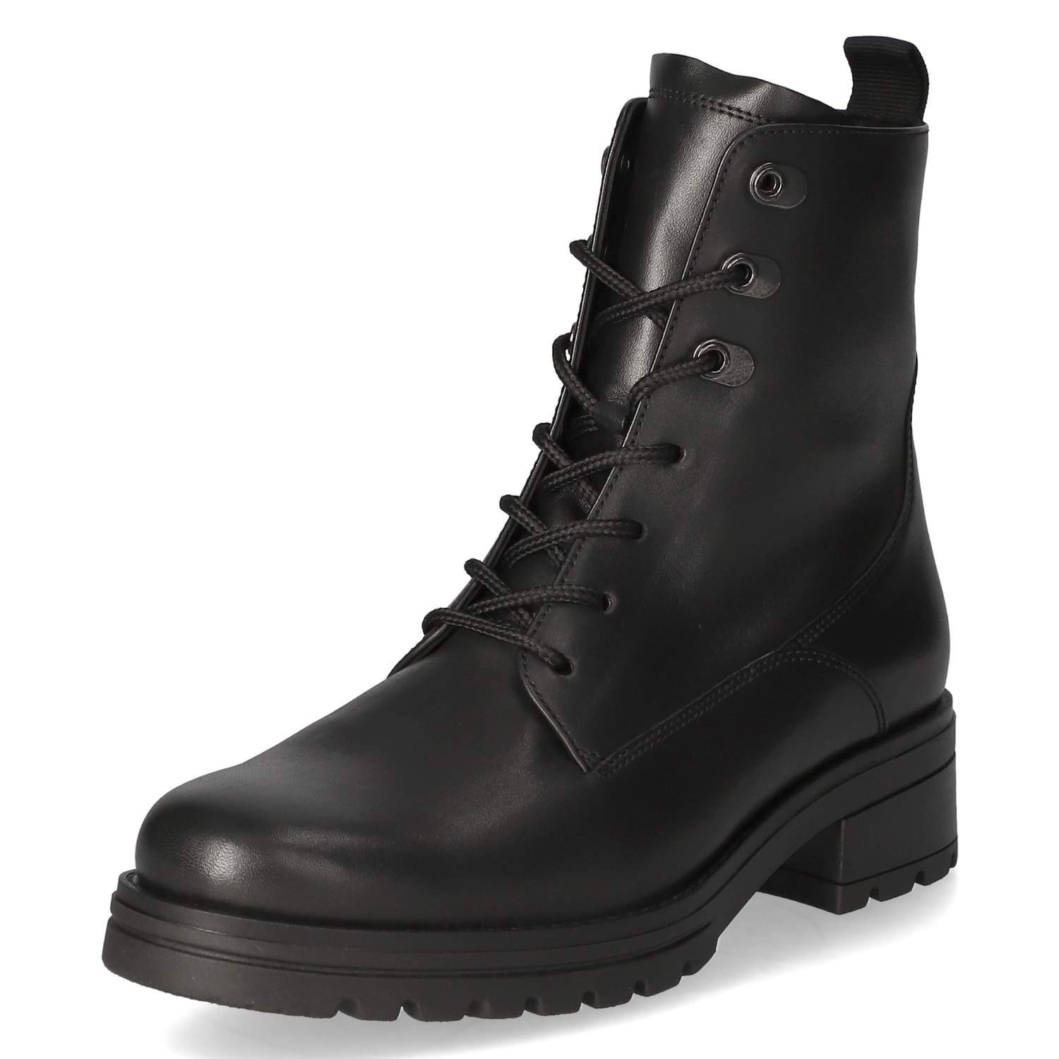 Gabor Gabor - female - 52.786.57 - Glattleder - schwarz Schnürstiefel günstig online kaufen