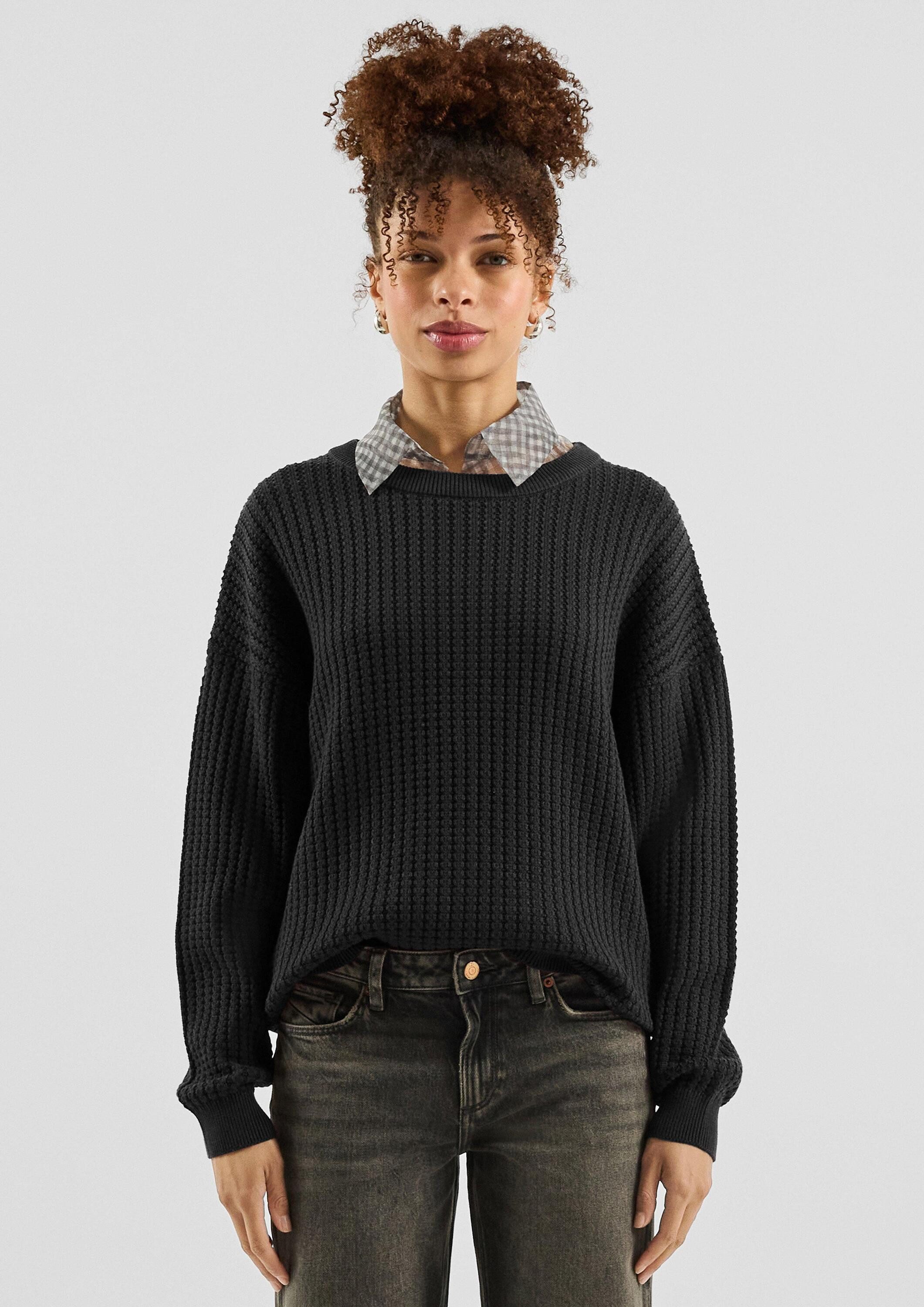 Longpullover Strickpullover