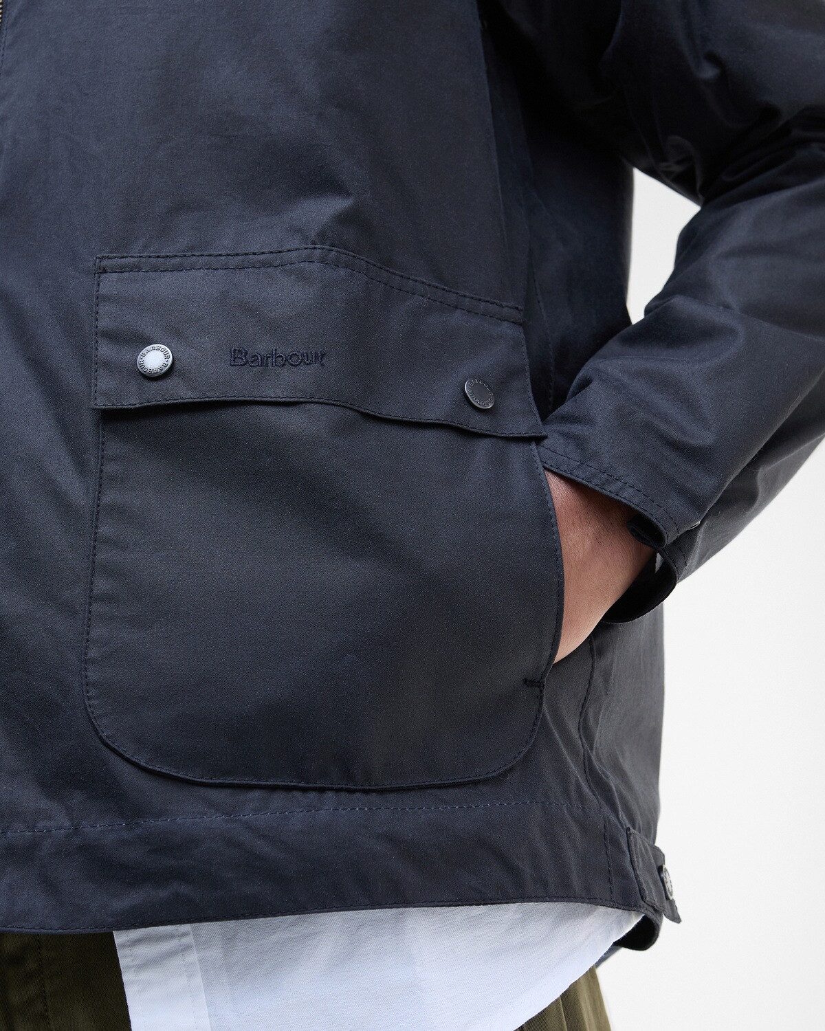 Barbour Allwetterjacke Wachsjacke Short Bedale günstig online kaufen